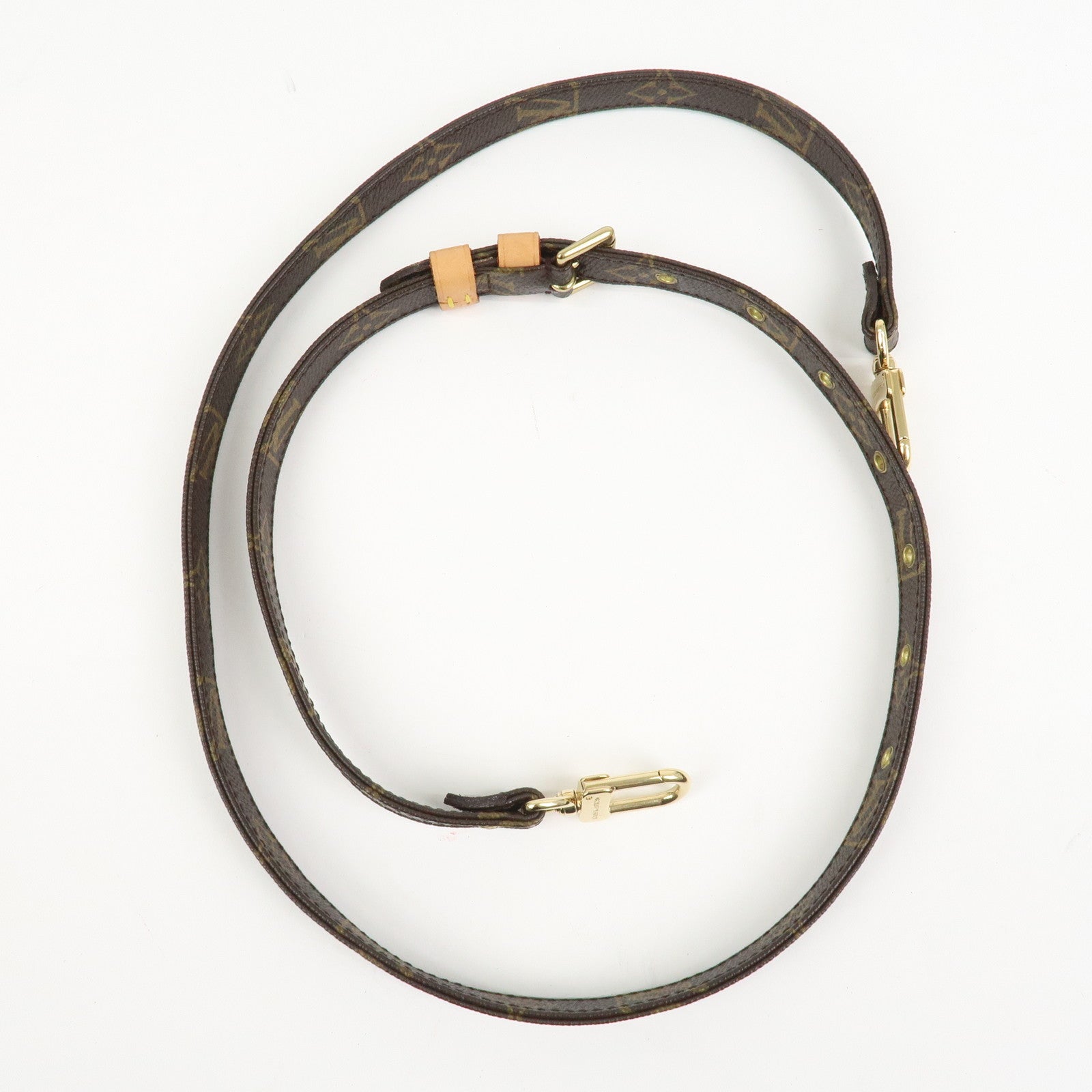 Louis Vuitton Monogram Adjustable Shoulder Strap Brown J60068