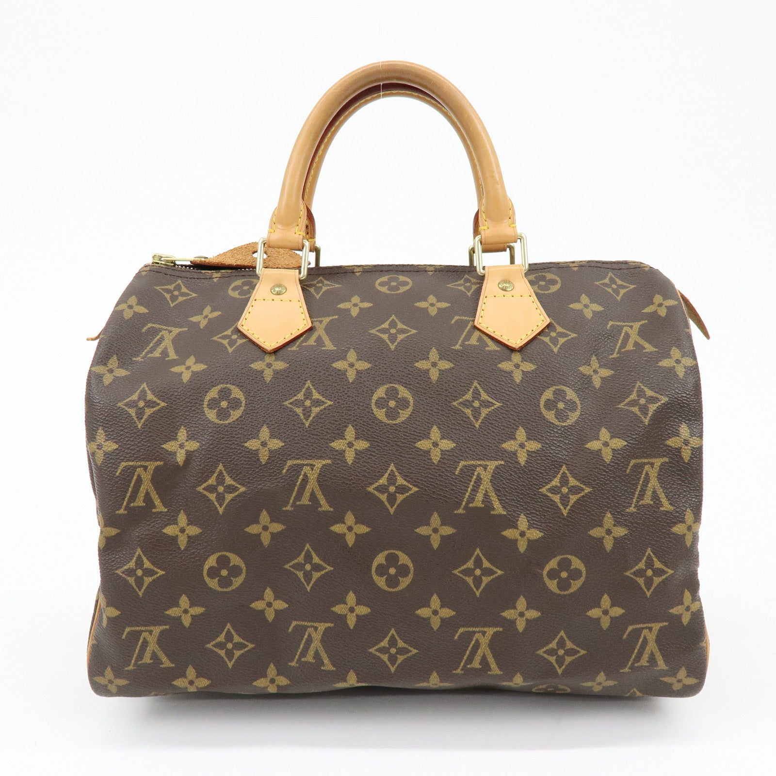 Louis Vuitton Monogram Speedy 30 Boston Bag Hand Bag Brown M41526