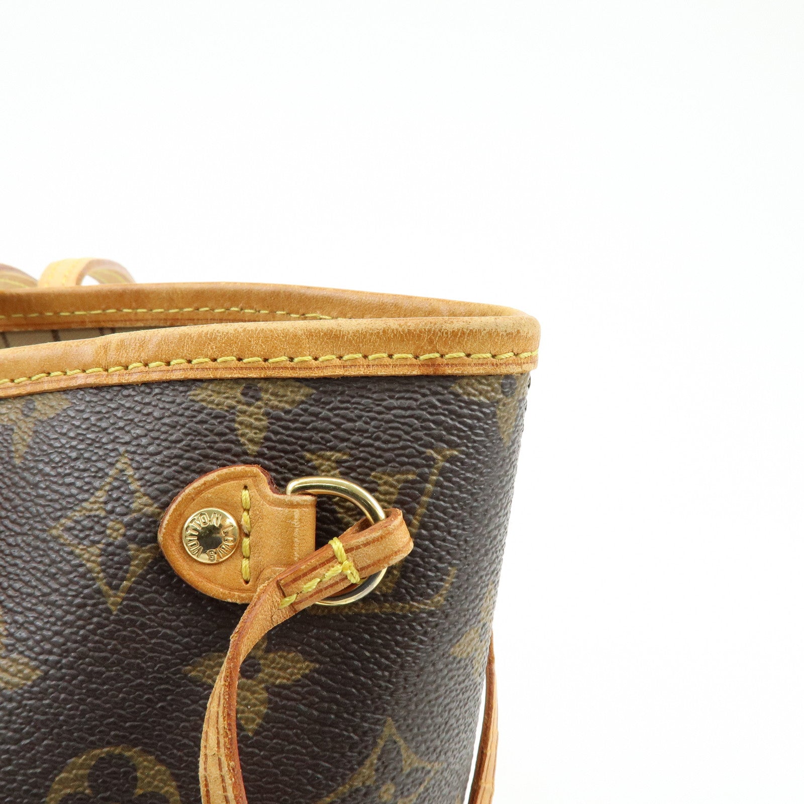 Louis Vuitton Monogram Neverfull PM Tote Bag Hand Bag M40155