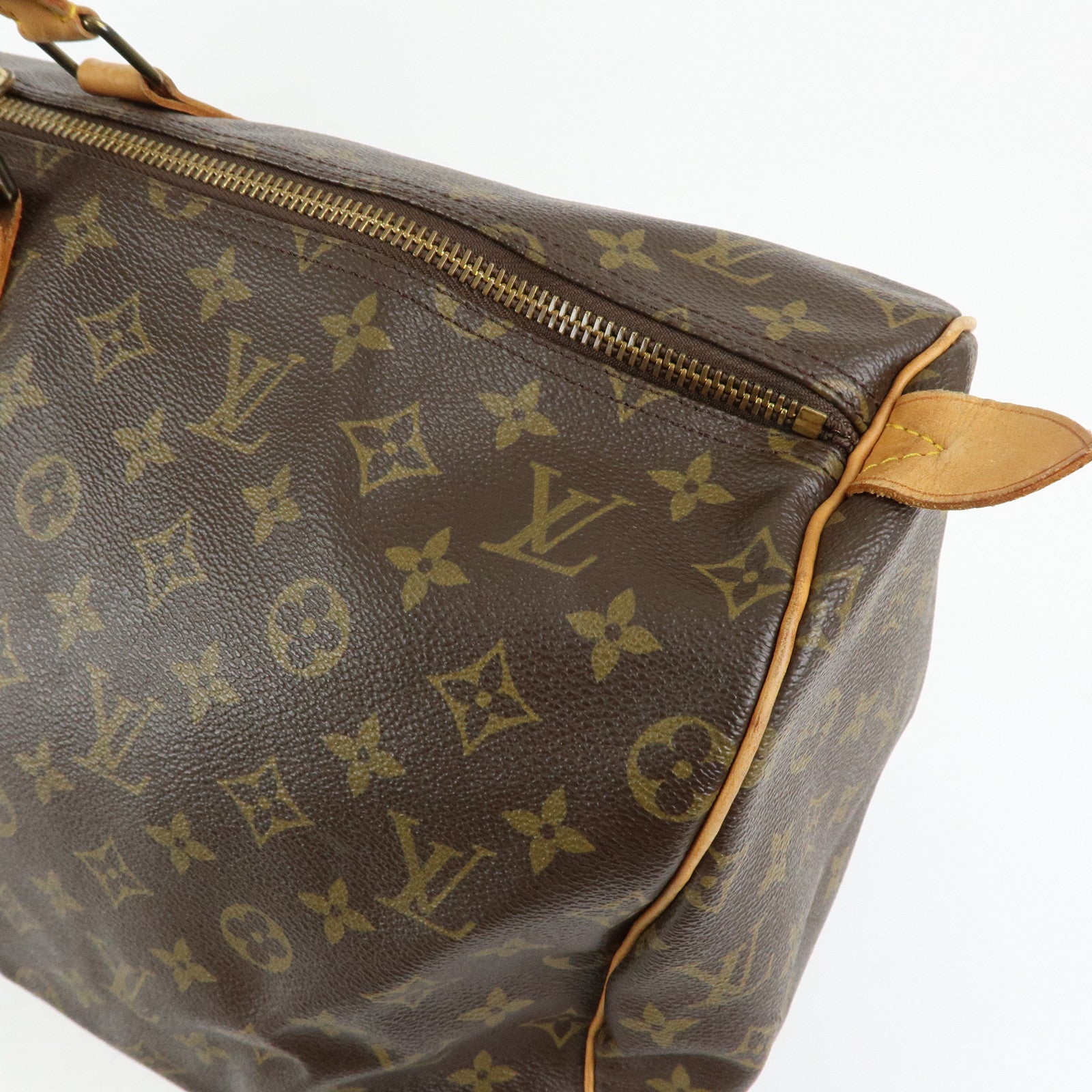 Louis Vuitton Monogram Keep All 55 Boston Bag Brown M41424