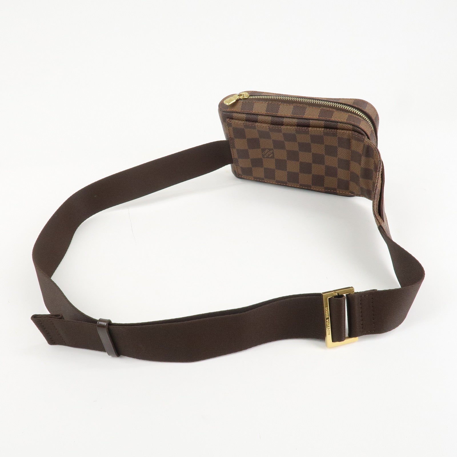 Louis Vuitton Damier Ebene Geronimos Crossbody Bag Waist Bag N51994 Used