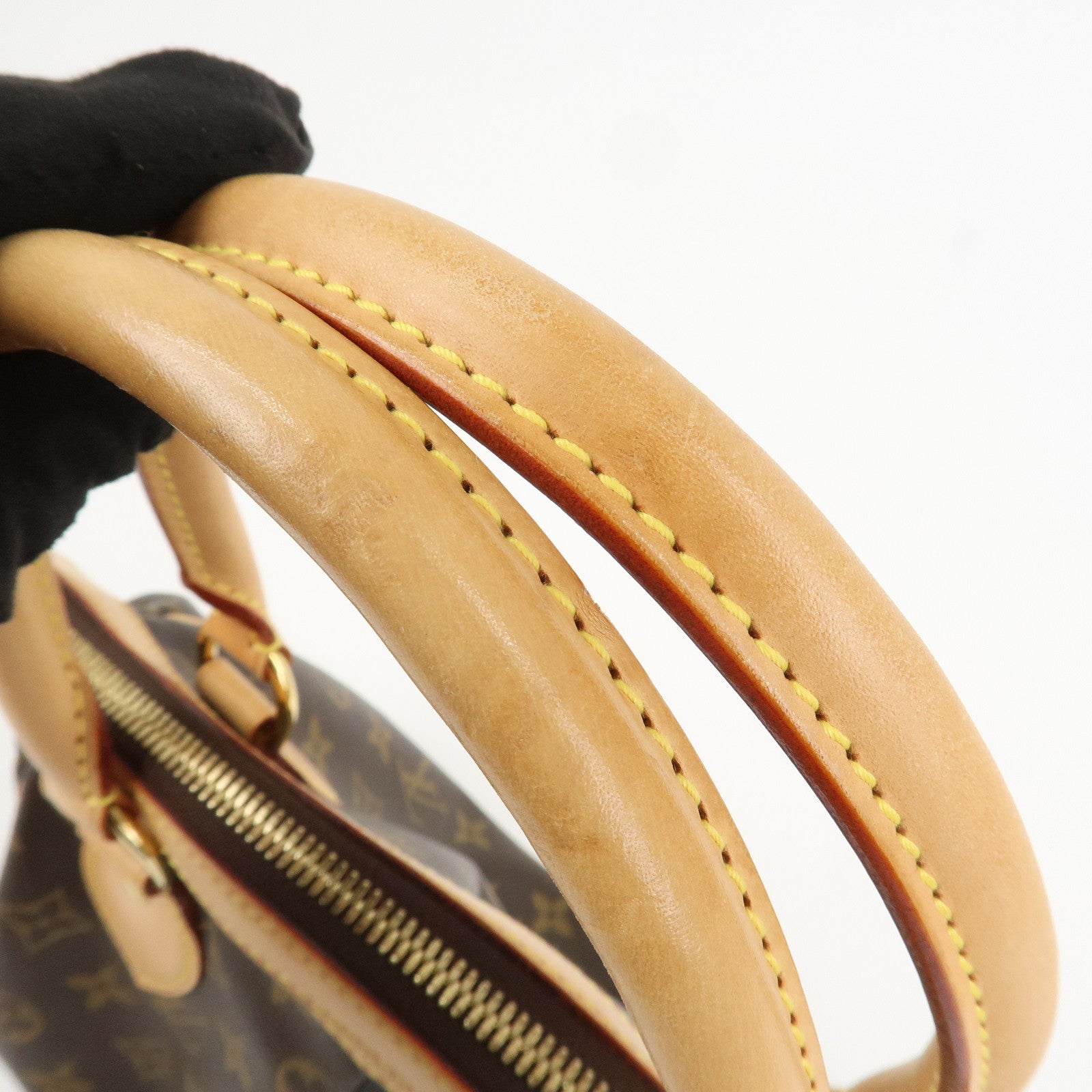 Louis Vuitton Monogram Tivoli PM Hand Bag Brown M40143