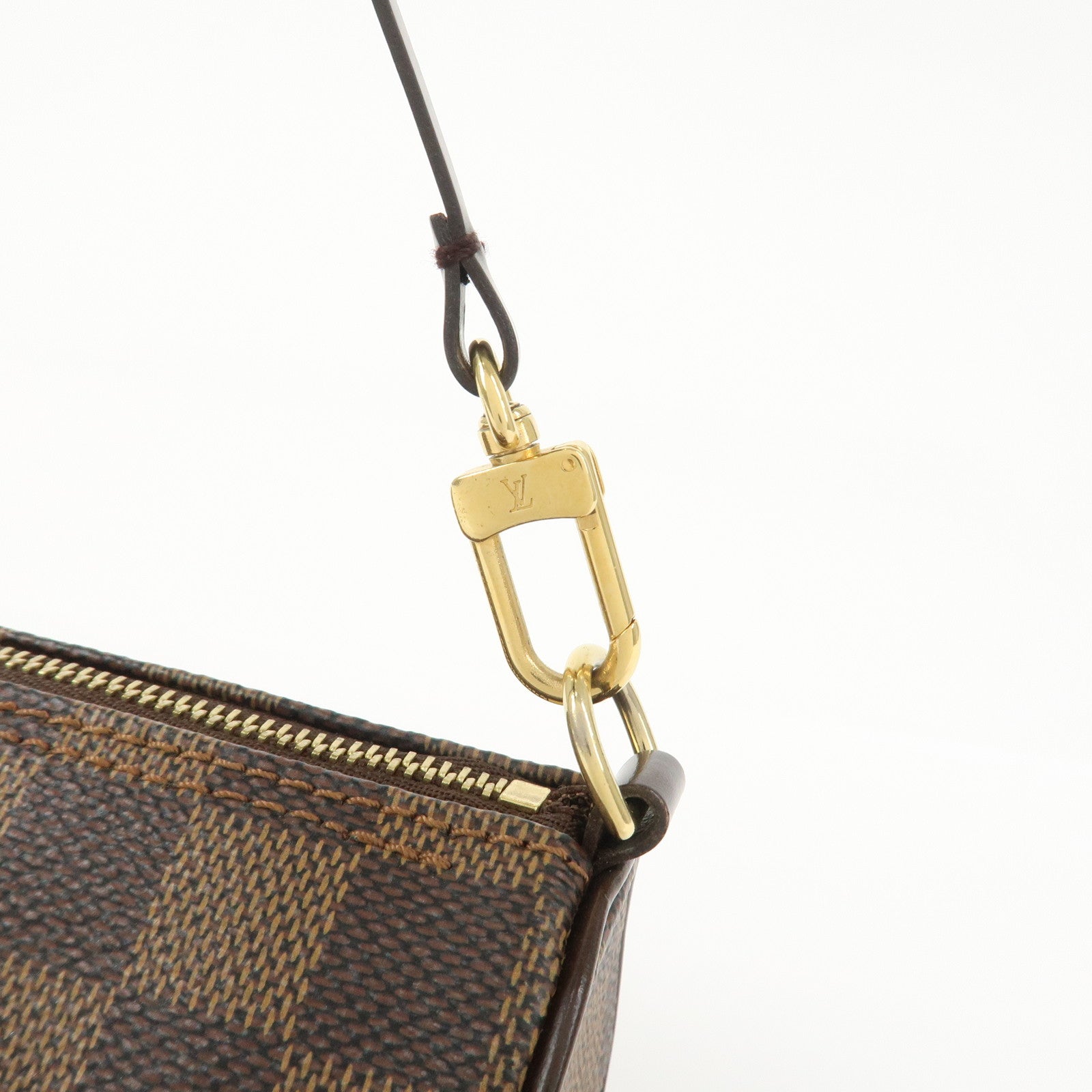 Louis Vuitton Damier Mini Pouch for Papillon Bag Damier Ebene
