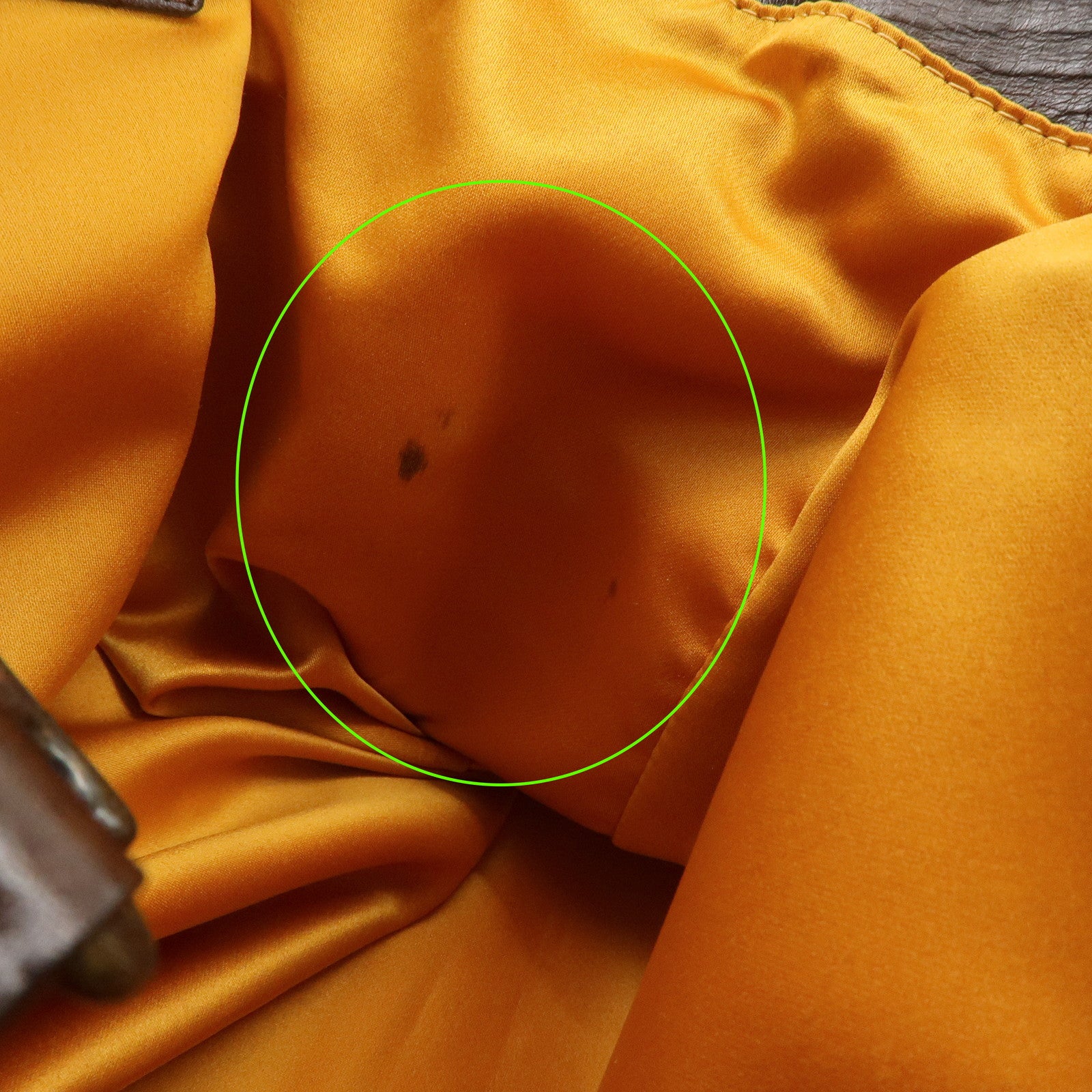 FENDI Etonico Denim Leather Tote Bag Shoulder Bag Brown 8BN162