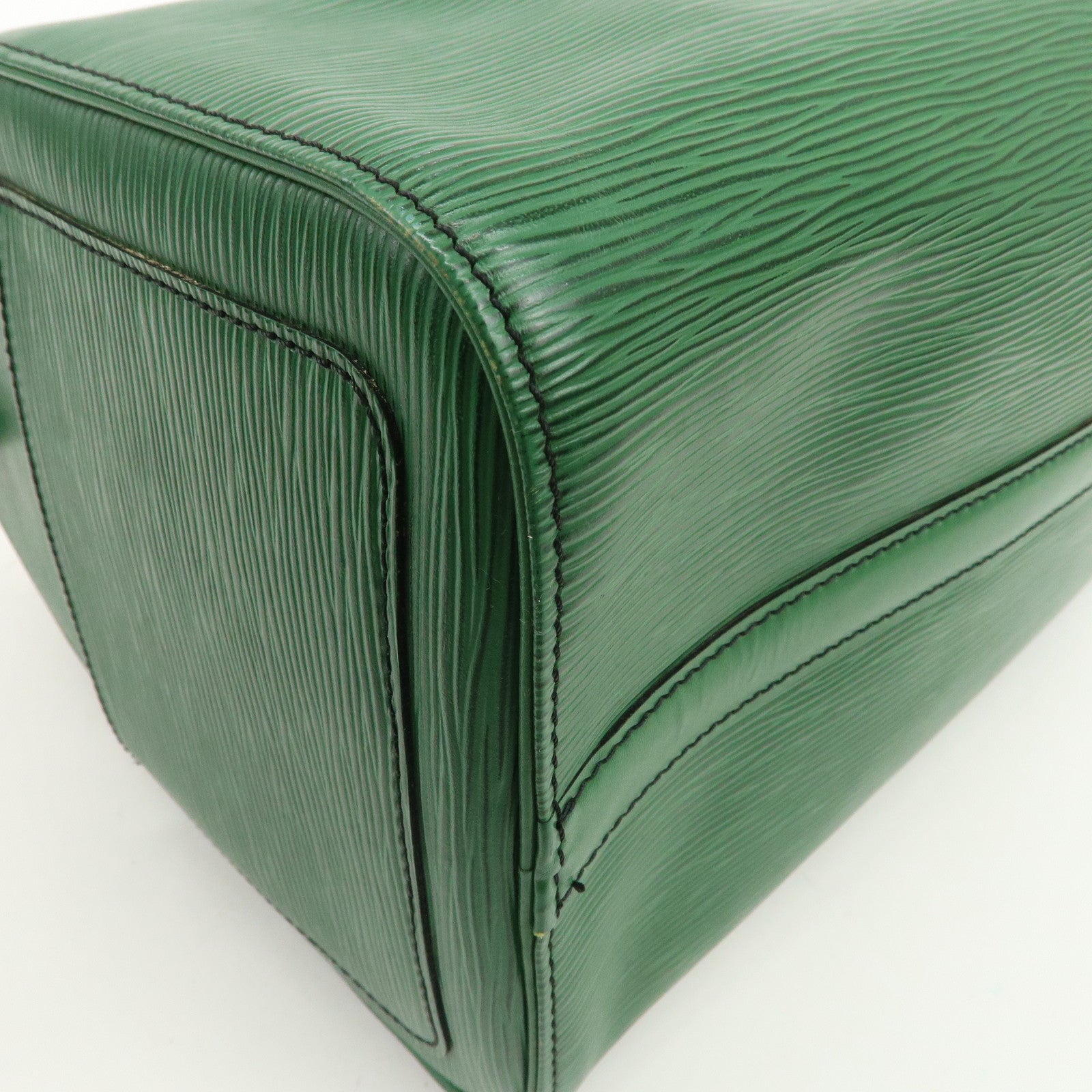 Louis Vuitton Epi Speedy 30 Boston Bag Hand Bag Borneo Green M43004