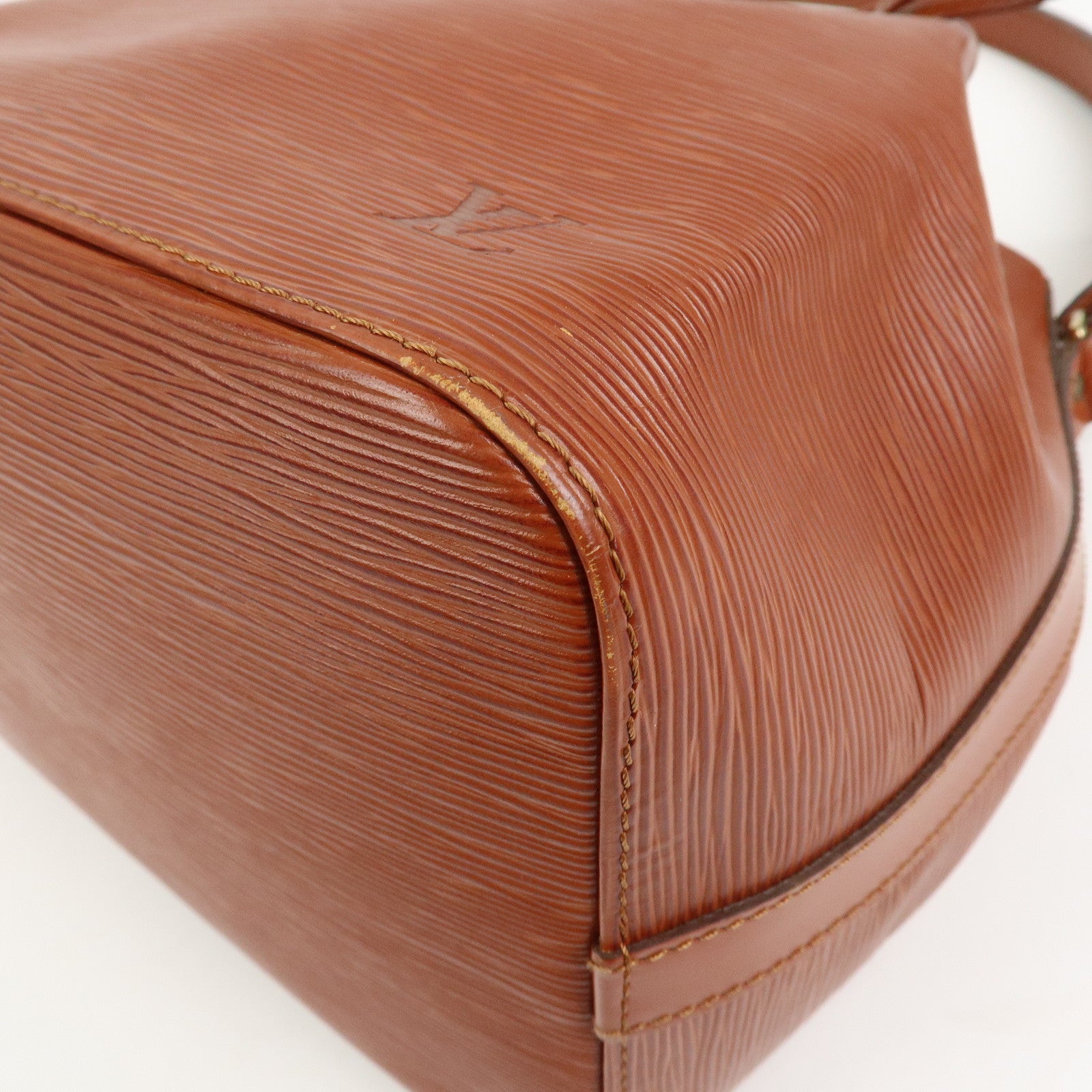 Louis Vuitton Epi Petit Noe Shoulder Bag Kenya Brown M44103