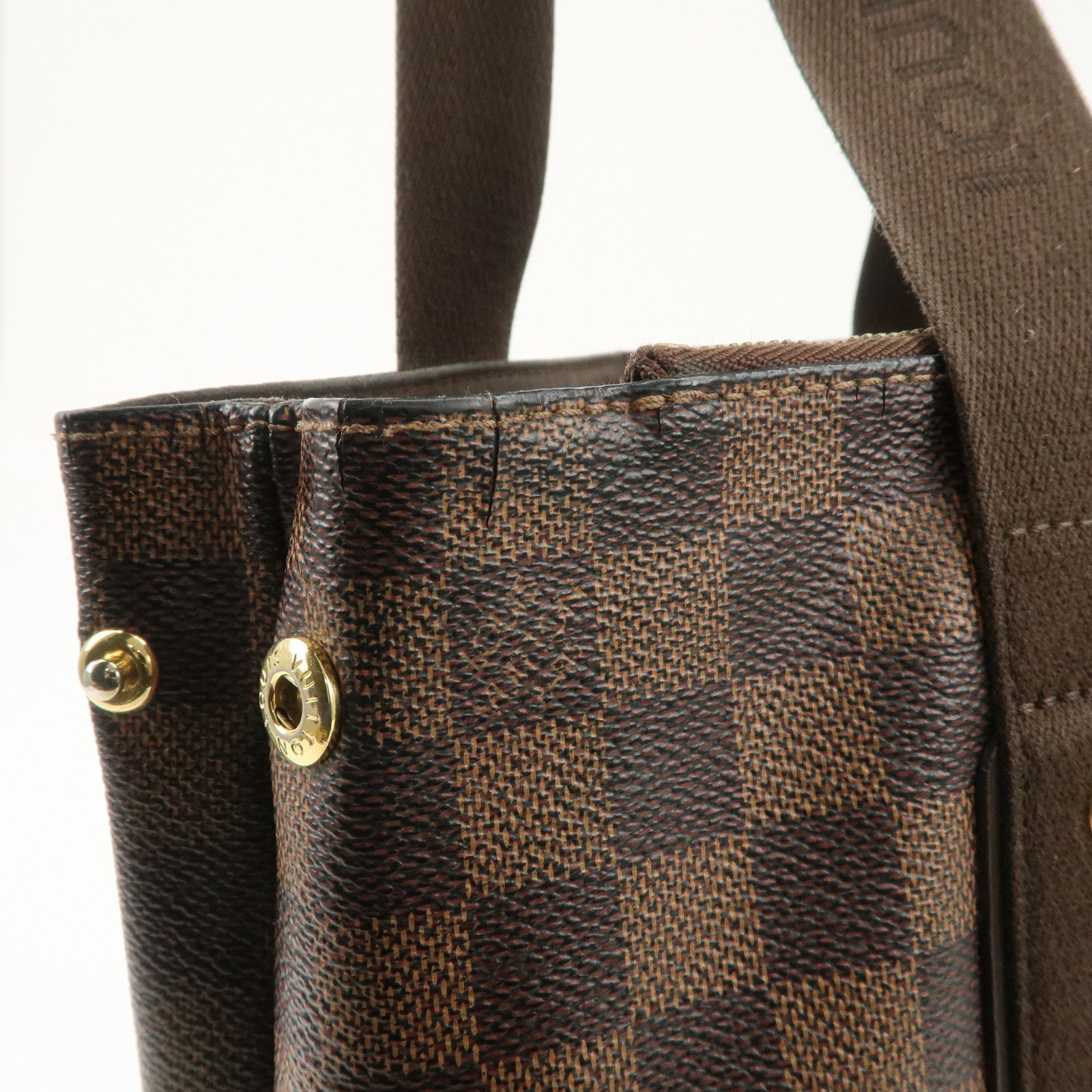 Louis Vuitton Damier Ebene Cabas Beaubourg Tote Bag N52006 Used