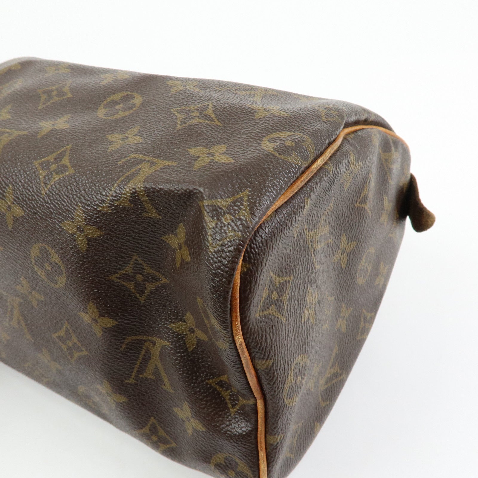 Louis Vuitton Monogram Speedy 25 Boston Bag Hand Bag Brown M41528