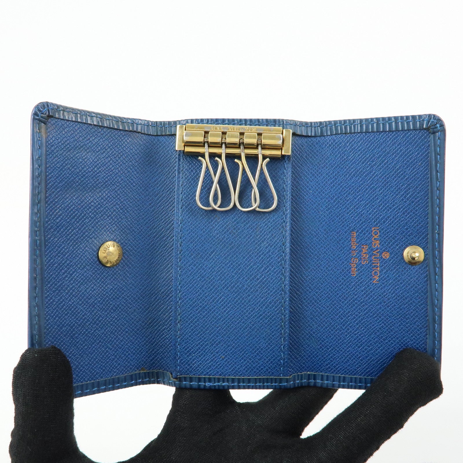 Louis Vuitton Epi Leather Multicles 4 Key Case Key Holder T21979
