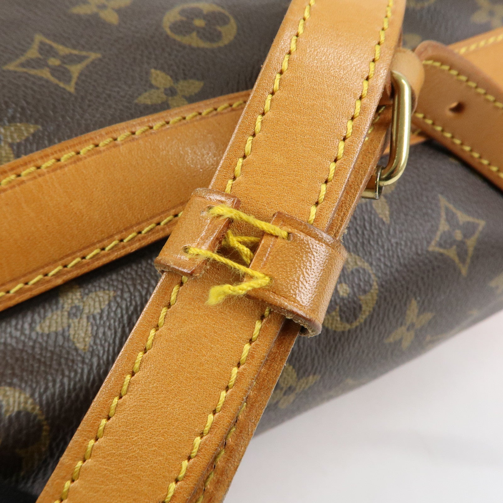 Louis Vuitton Monogram Randonnee GM Shoulder Bag Brown M42244