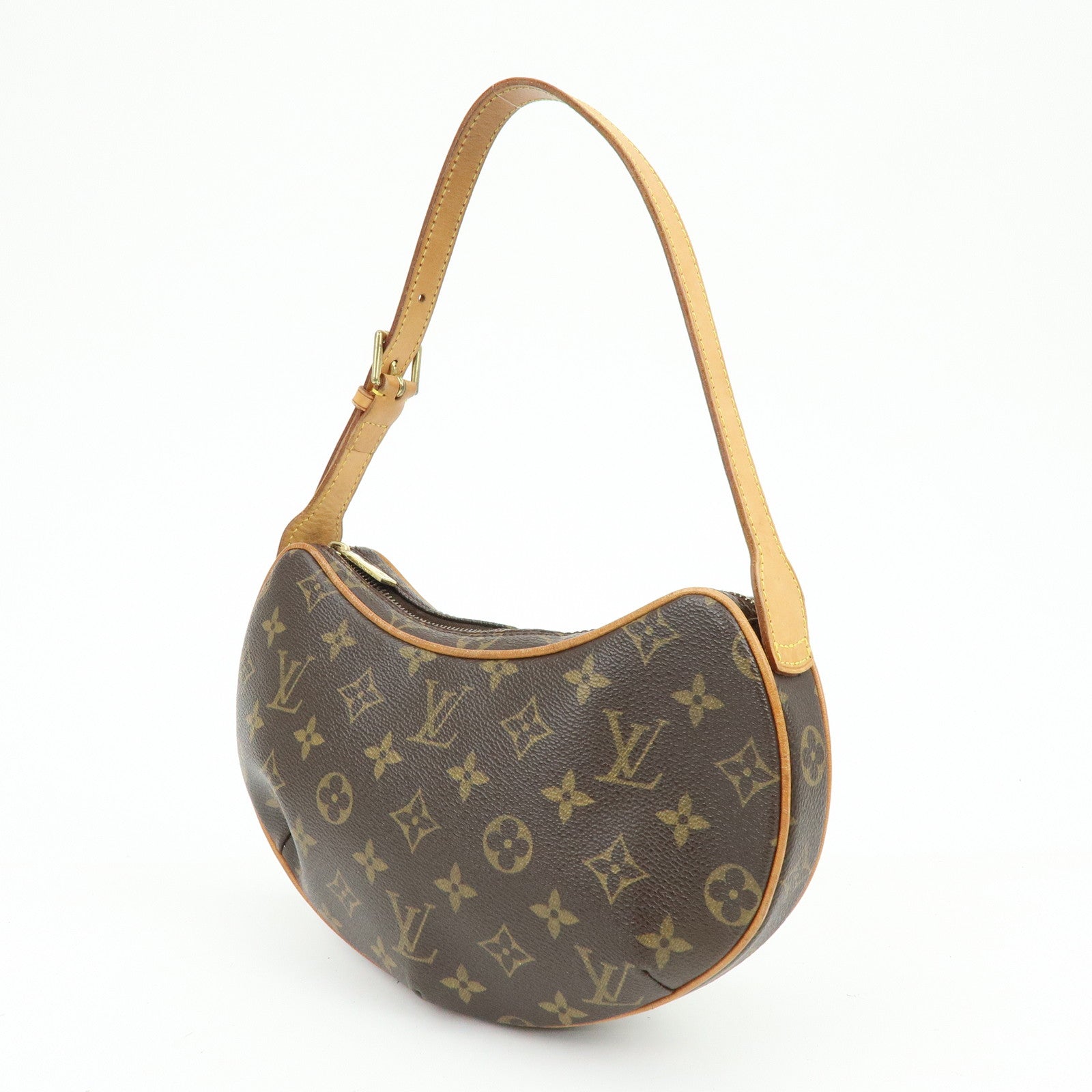 Louis Vuitton Monogram Pochette Croissant Shoulder Hand Bag M51510