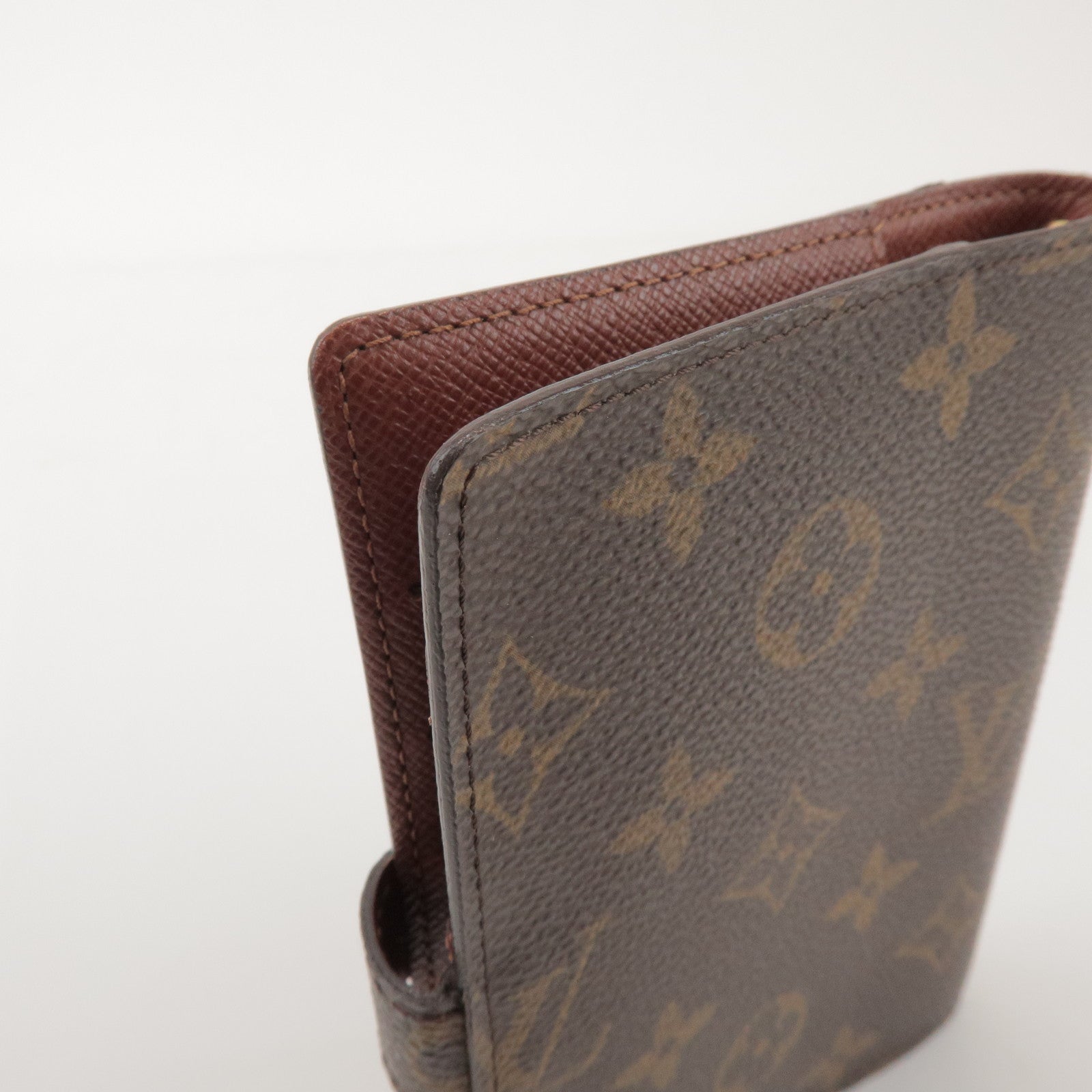 Louis Vuitton Monogram Agenda PM Planner Cover Brown R20005