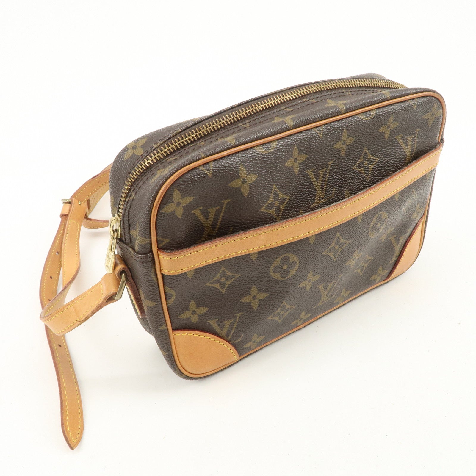 Louis Vuitton Monogram Trocadero 23 Shoulder Bag Brown M51276