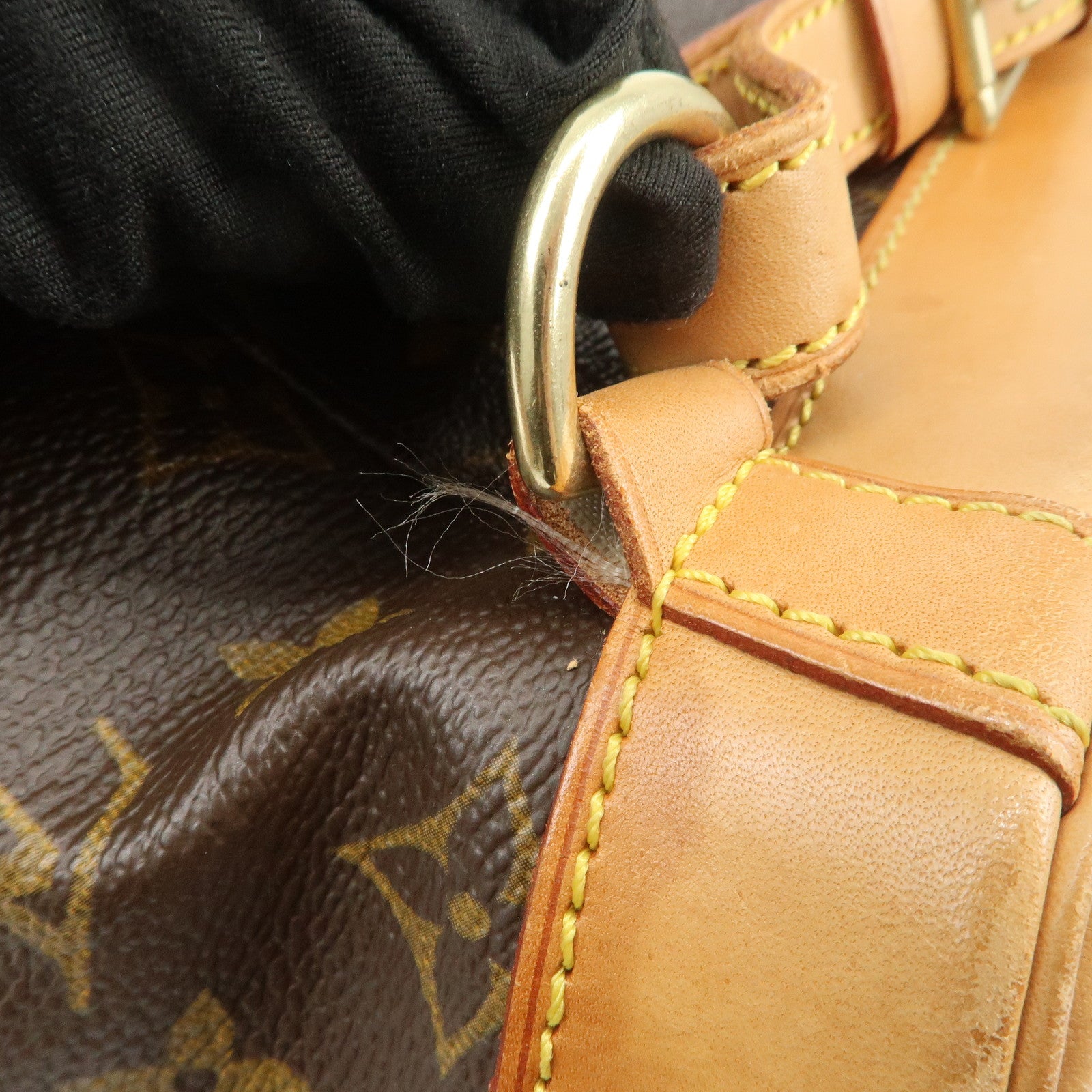 Louis Vuitton Monogram Montsouris GM Backpack Rucksack Brown M51135