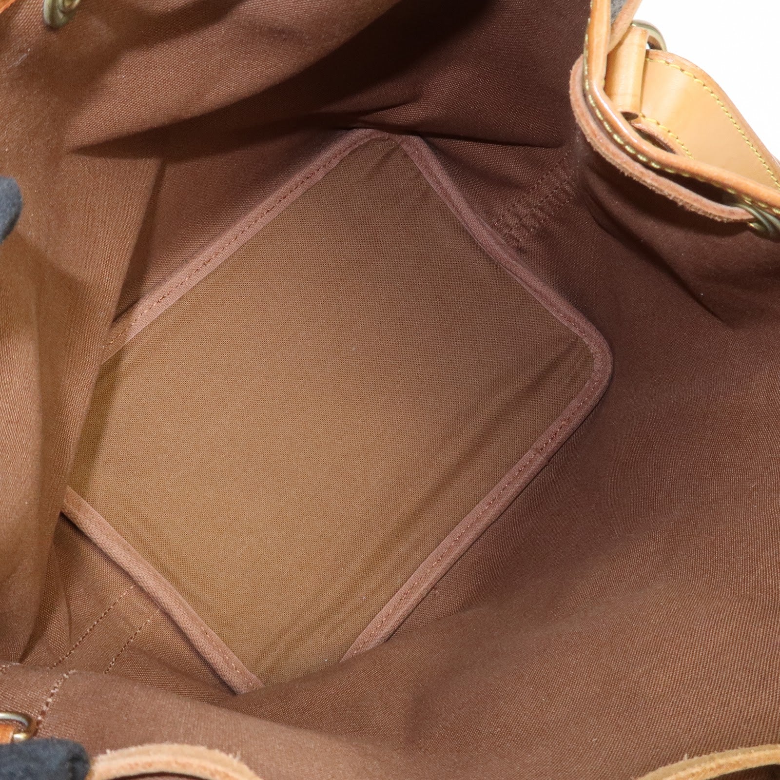 Louis Vuitton Monogram Petit Noe Shoulder Bag Brown M42226
