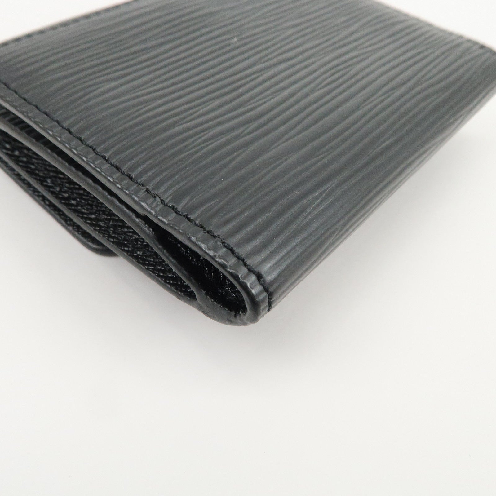 Louis Vuitton Epi Leather Ludlow Coin Case Card Case Noir M63302