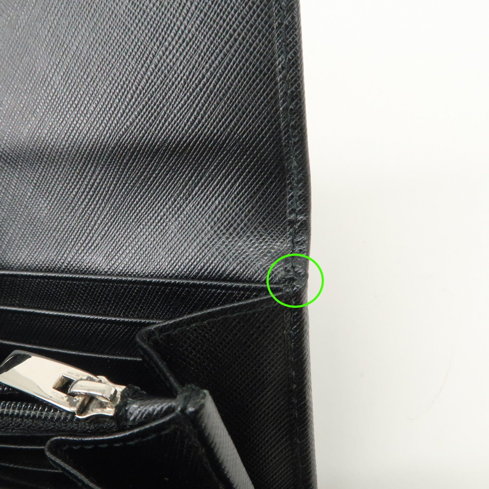 Ferragamo Gancini Vara Ribbon Set of 2 Wallet Black Pink