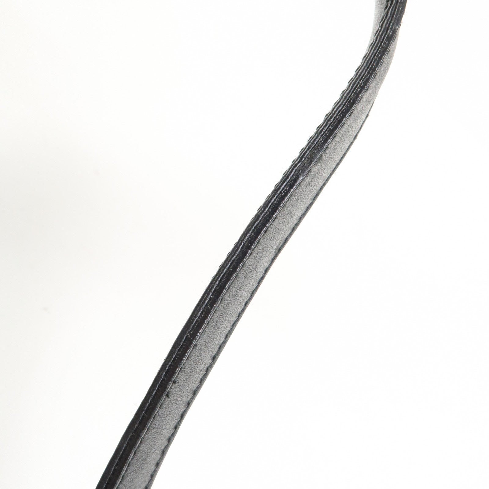 GUCCI Horsebit GG Canvas Leather Shoulder Bag Black 101975