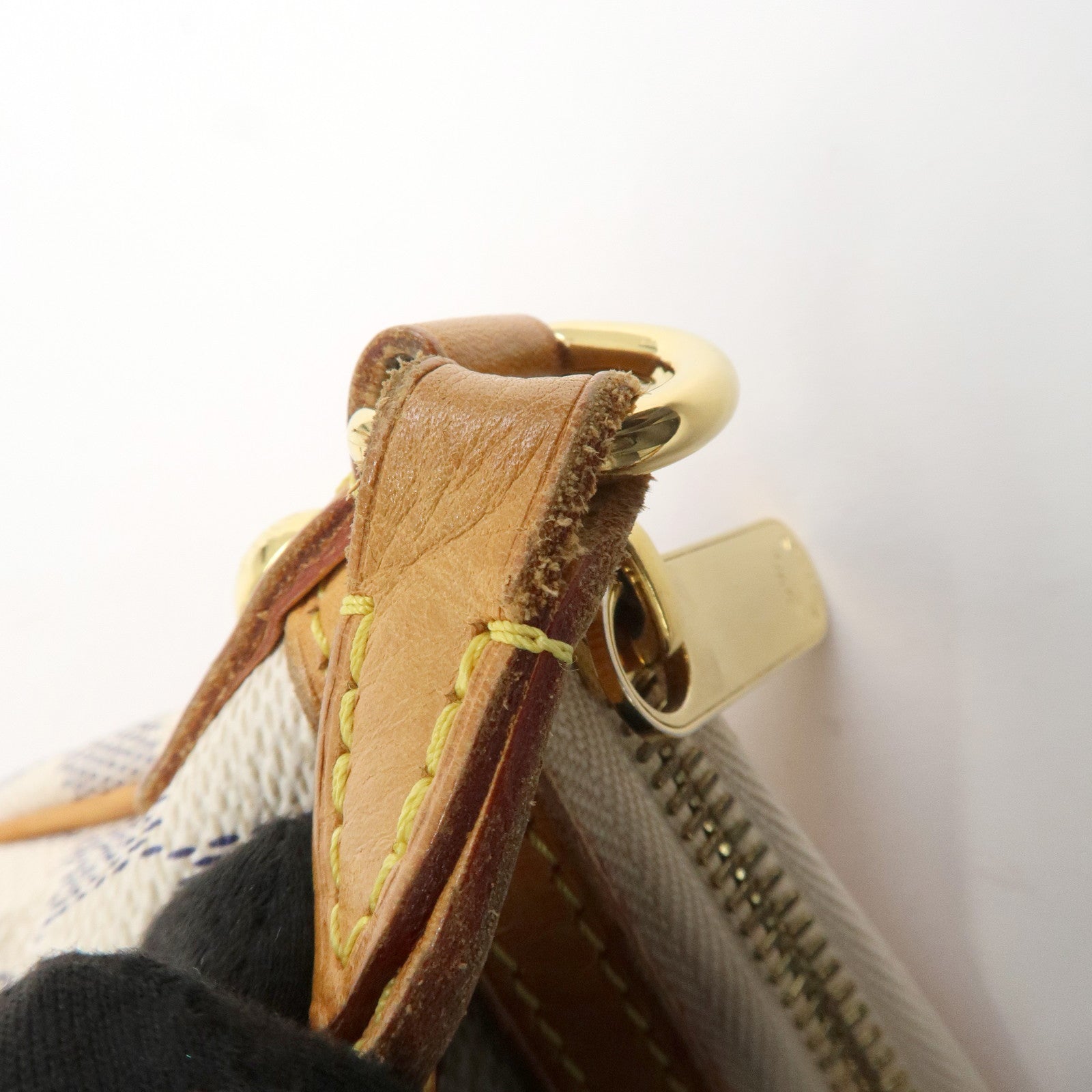 Louis Vuitton Damier Azur Siracusa PM Shoulder Bag M41113 Used