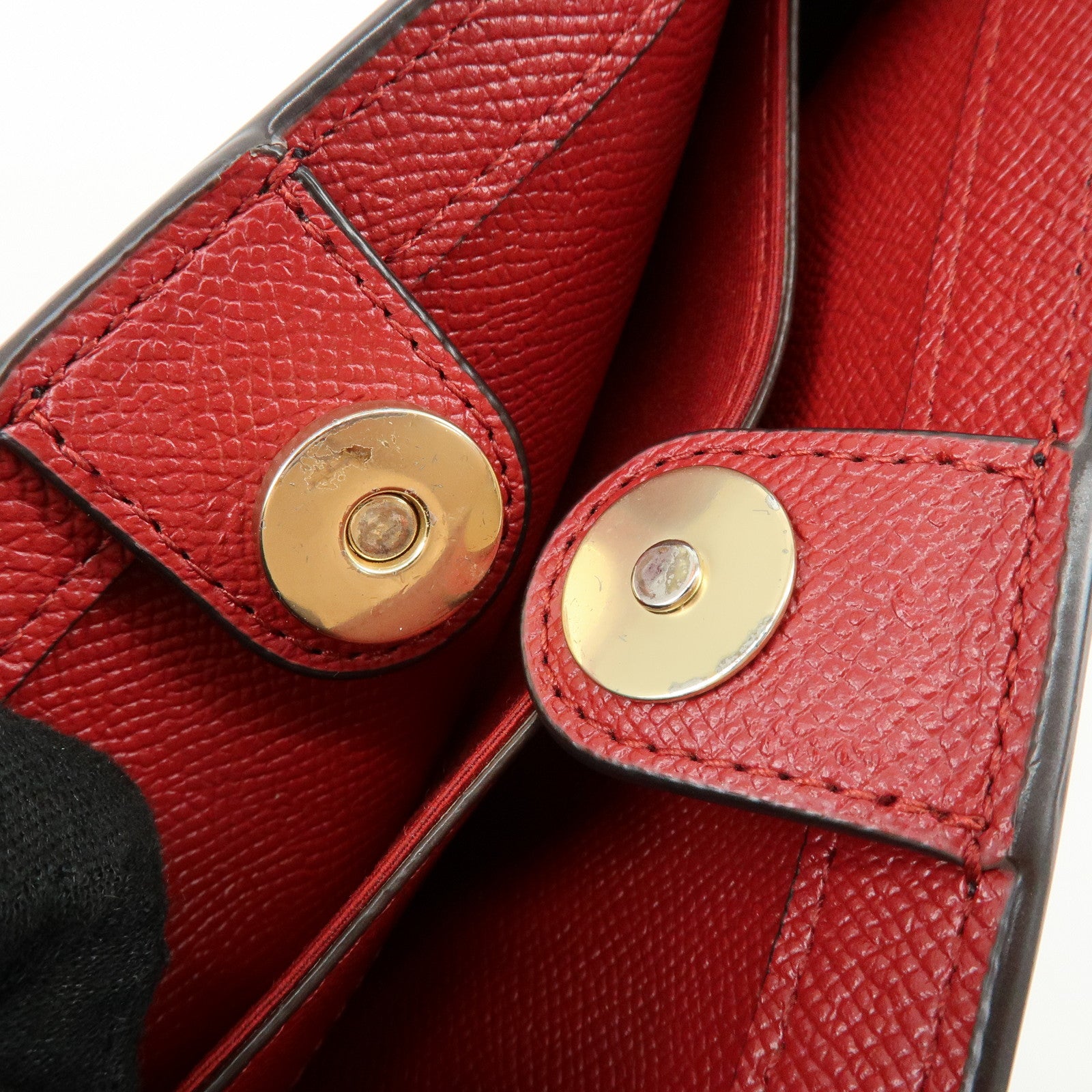 COACH PVC Leather Tote Bag Hand Bag Shoulder Bag Black Camel