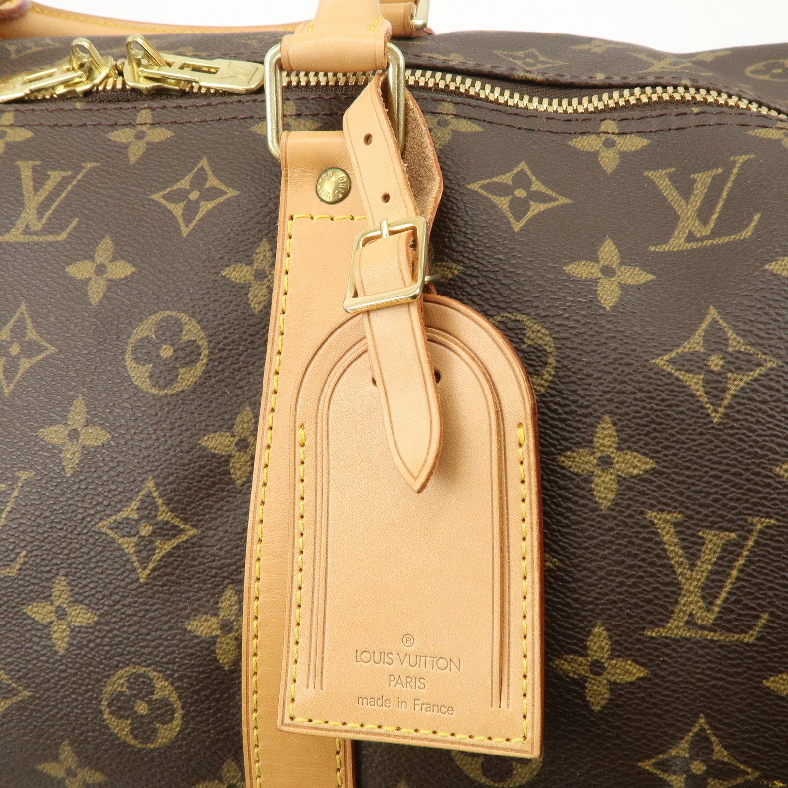 Louis Vuitton Monogram Keep All Bandouliere 60 Boston Bag M41412 Used