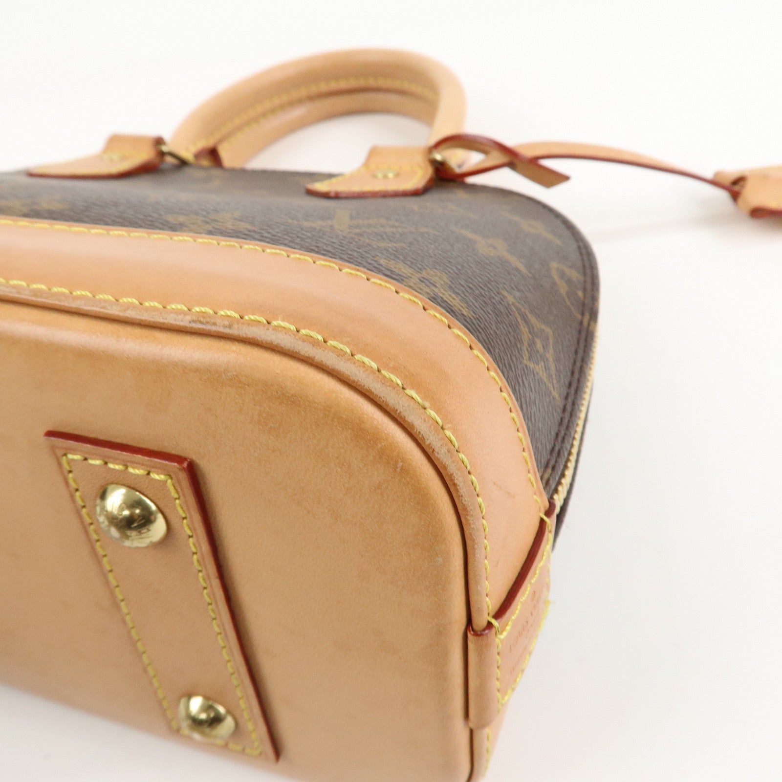 Louis Vuitton Monogram Alma BB 2Way Bag Hand Bag M53152