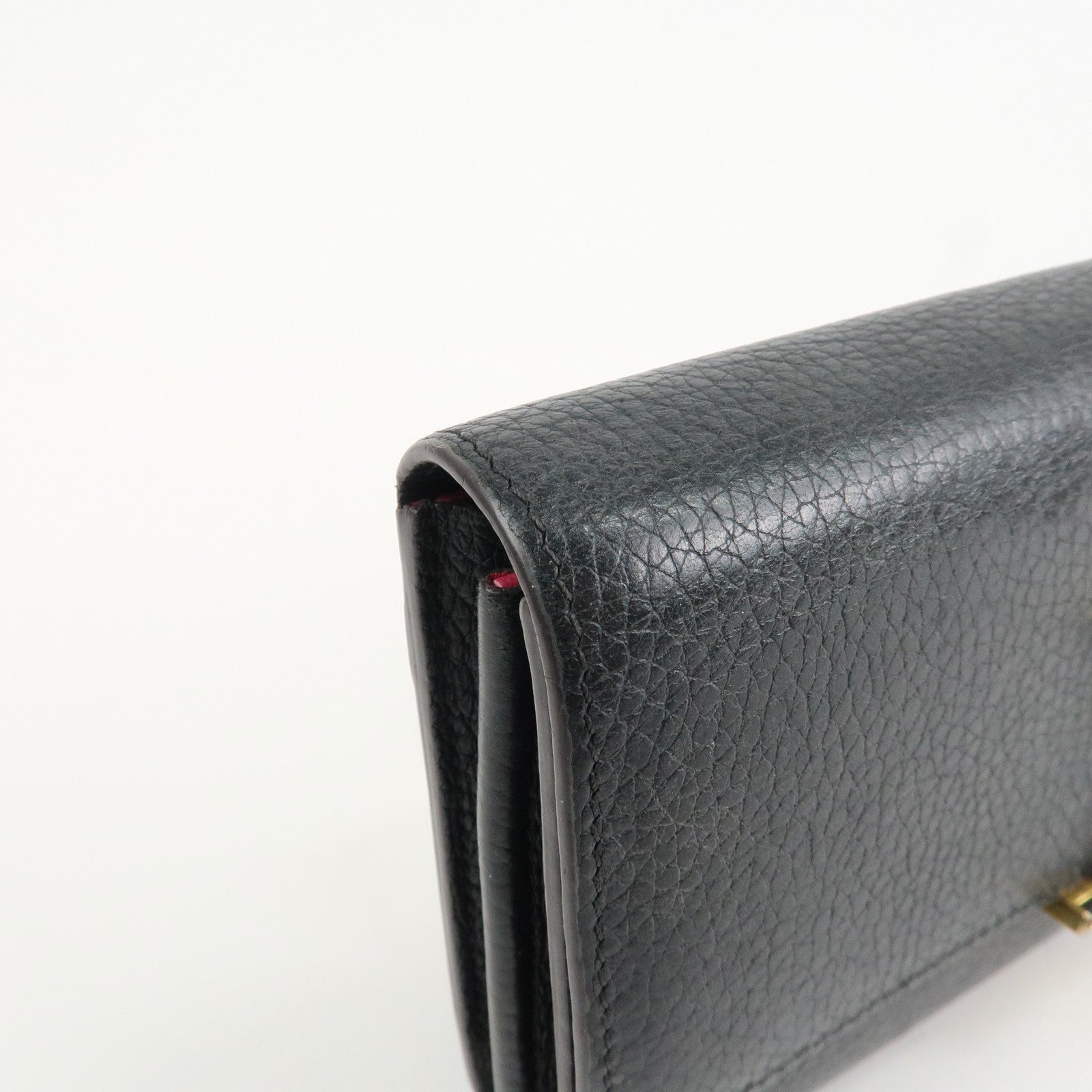 Louis Vuitton Portofoille Capucines Torillon Leather Wallet M61248 Used