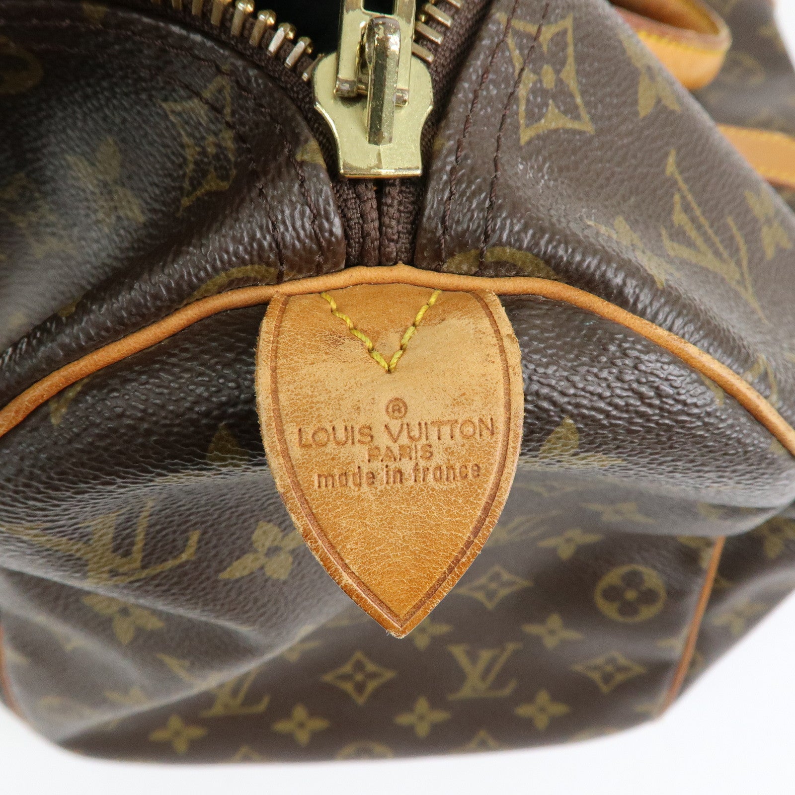 Louis Vuitton Monogram Keep All 45 Boston Bag Brown M41428