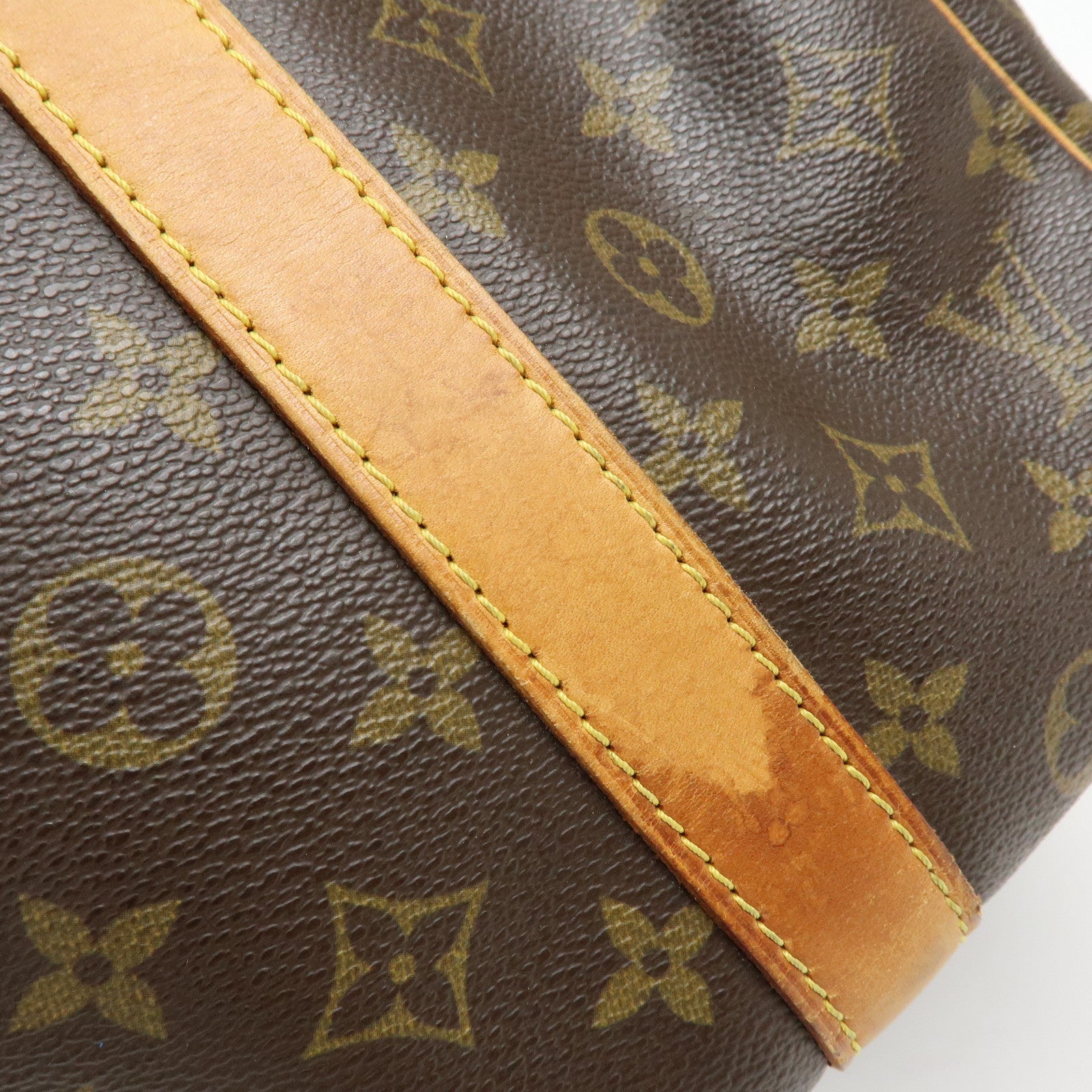 Louis Vuitton Monogram Keep All Bandouliere 50 Boston Bag M41416