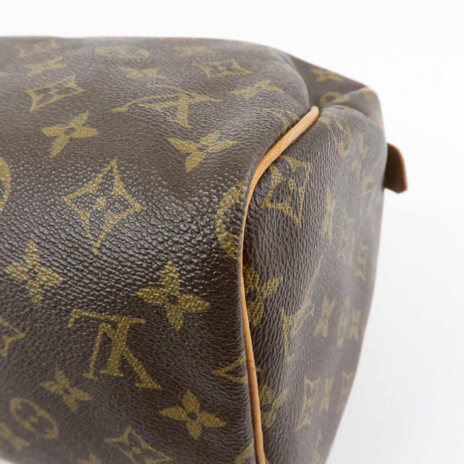 Louis Vuitton Monogram Speedy 30 Boston Bag Hand Bag Brown M41526