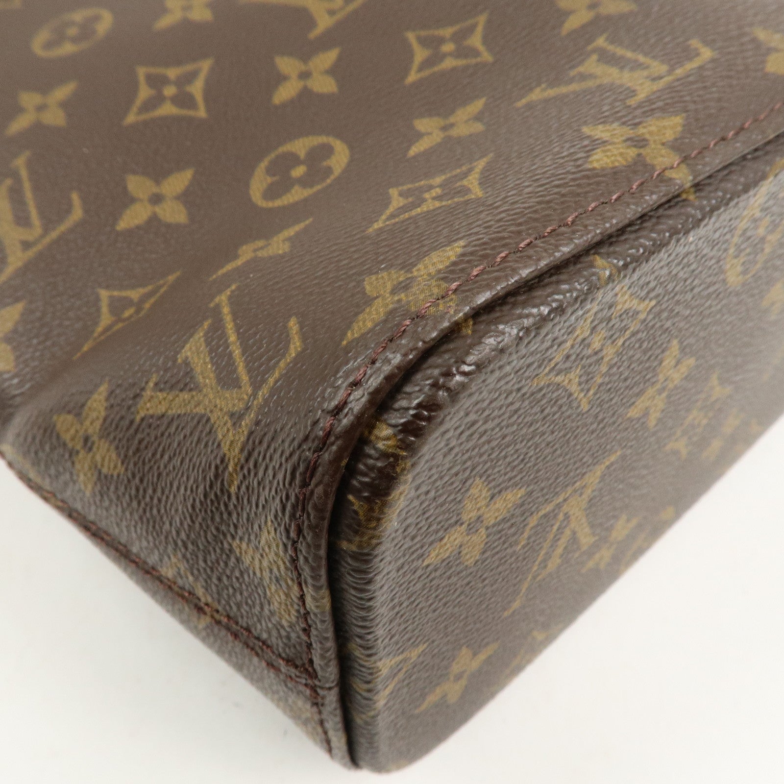 Louis Vuitton Monogram Luco Tote Bag Hand Bag Brown M51155
