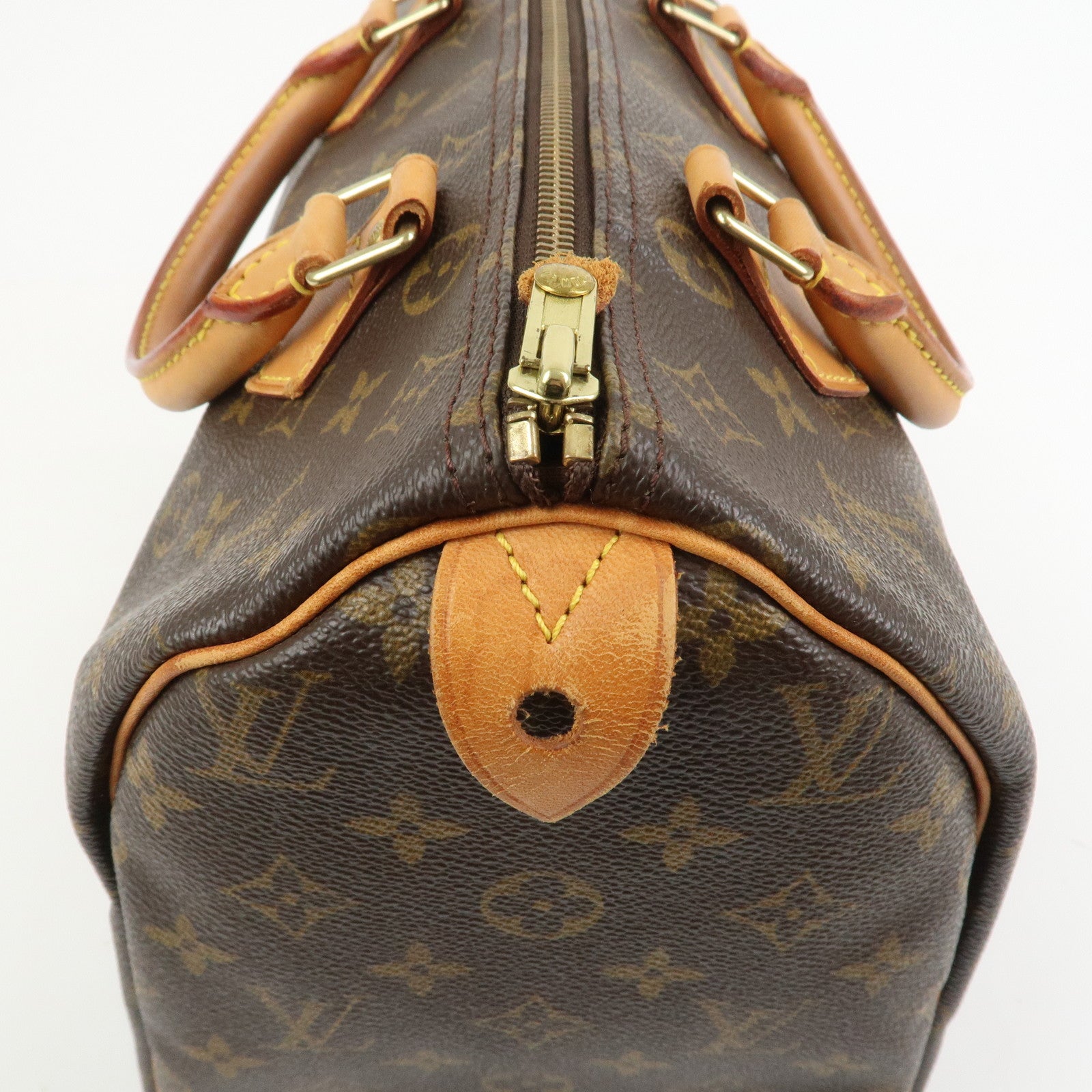 Louis Vuitton Monogram Speedy 30 Boston Bag Hand Bag Brown M41526
