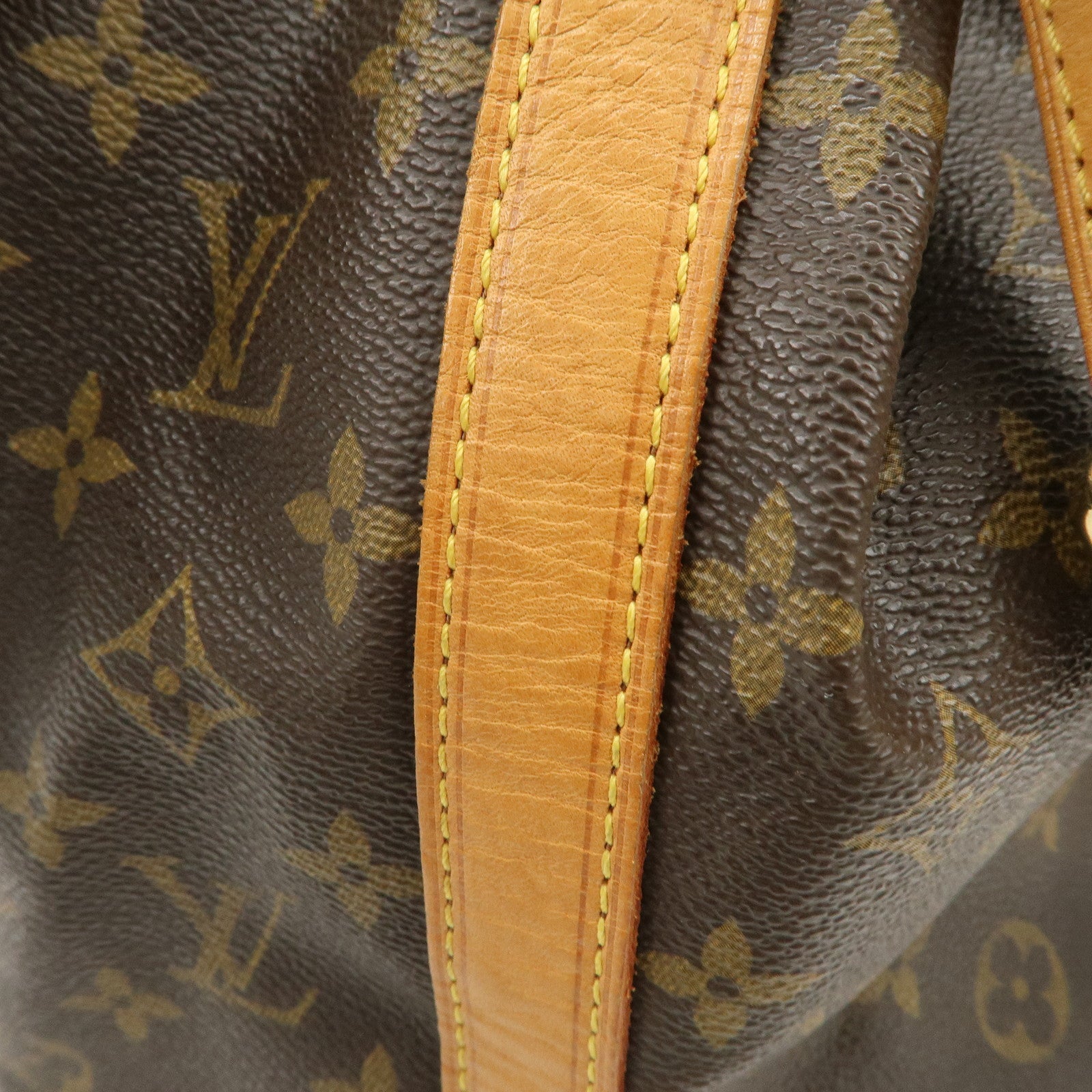 Louis Vuitton Monogram Canvas Petit Noe Shoulder Bag Brown M42226