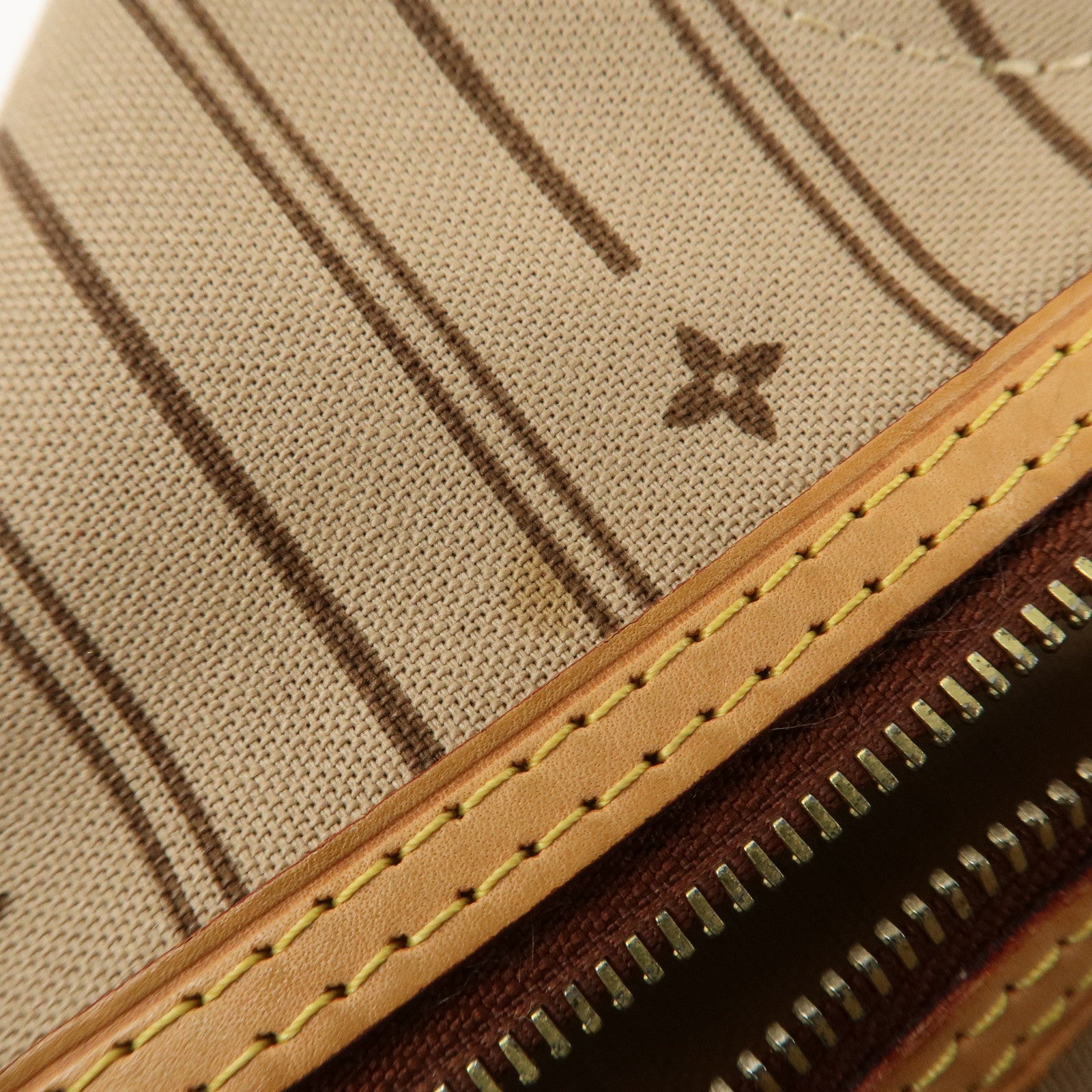 Louis Vuitton Monogram Neverfull MM Tote Bag Brown M40156 Used