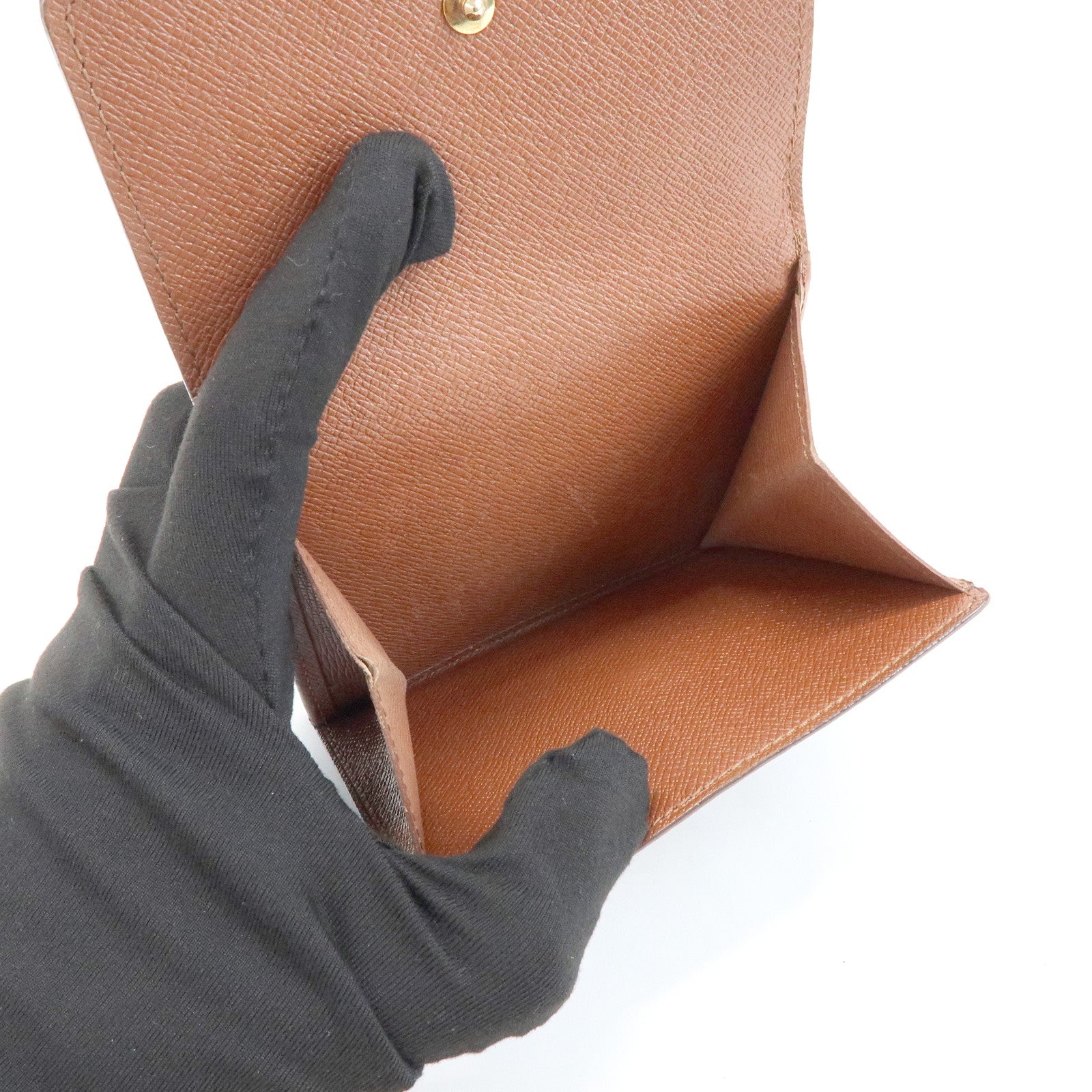 Louis Vuitton Monogram Set of 2 Bi- fold Wallets Brown M61652