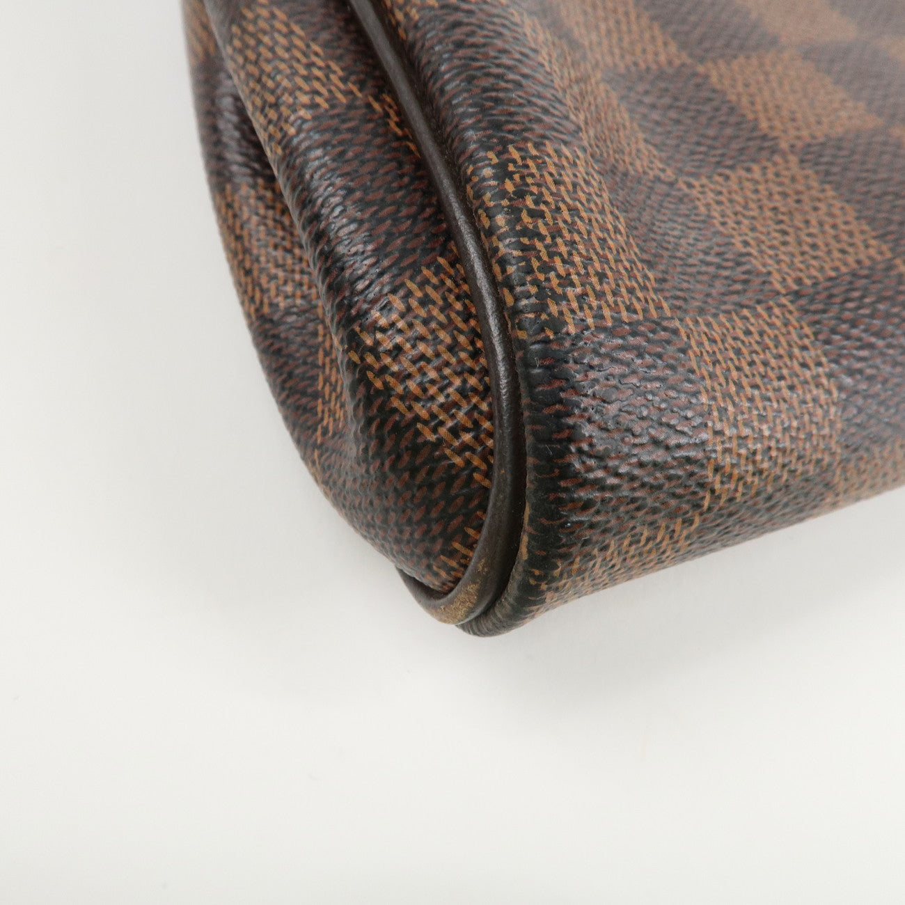 Louis Vuitton Damier Eva 2Way Hand Shoulder Bag Damier Ebene N55213 Used