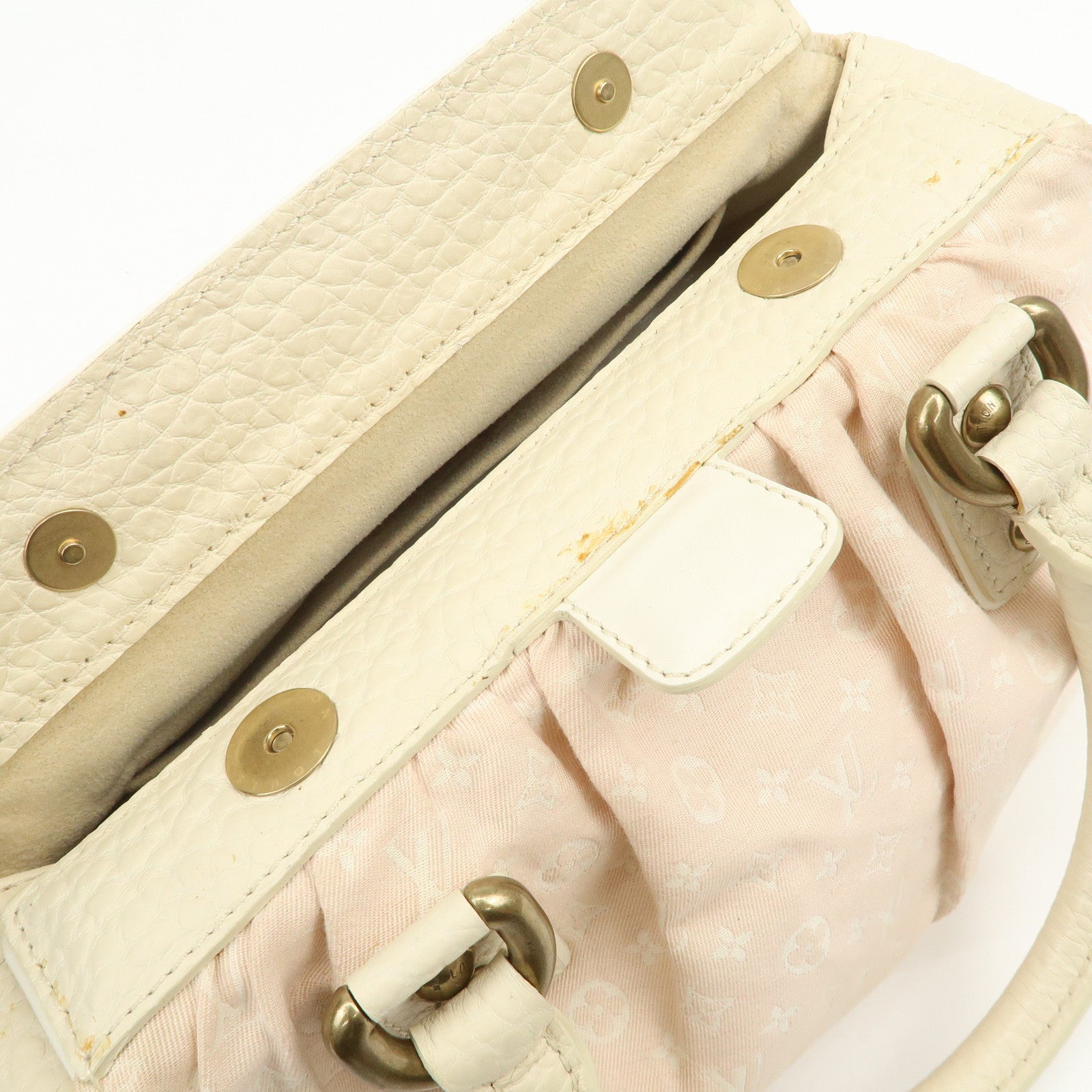 Louis Vuitton Monogram Mini Lin Trapes PM Rose M40062