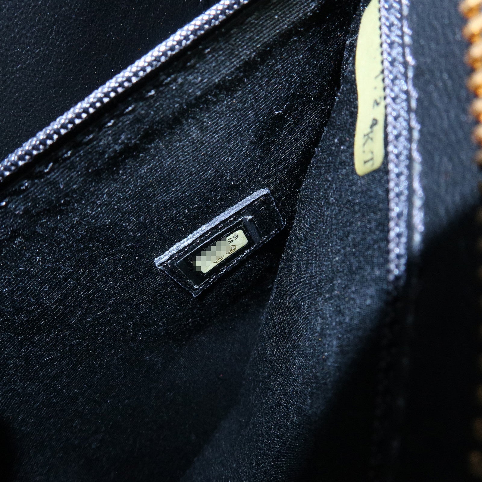 CHANEL Matelasse COCO Mark Caviarskin Medallion Tote Bag A01804