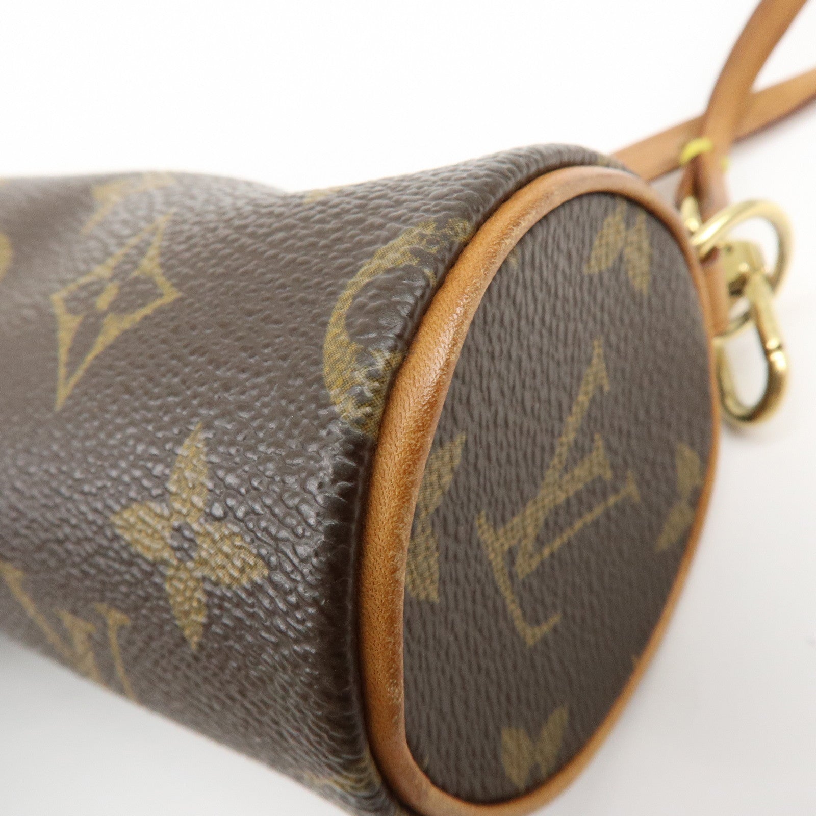 Louis Vuitton Monogram Mini Pouch for Papillon Bag Brown