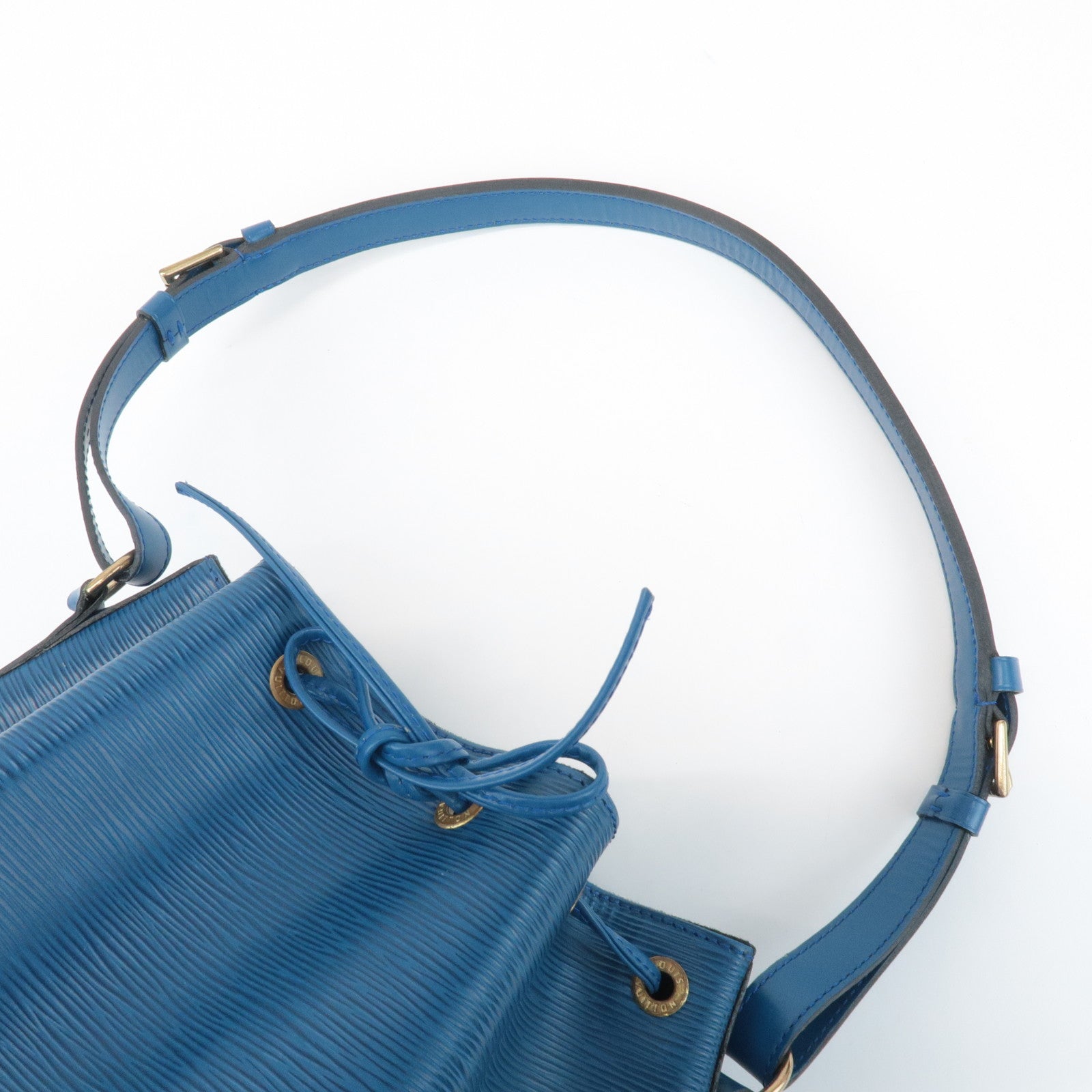 Louis Vuitton Epi Petit Noe Shoulder Bag Toledo Blue M44105