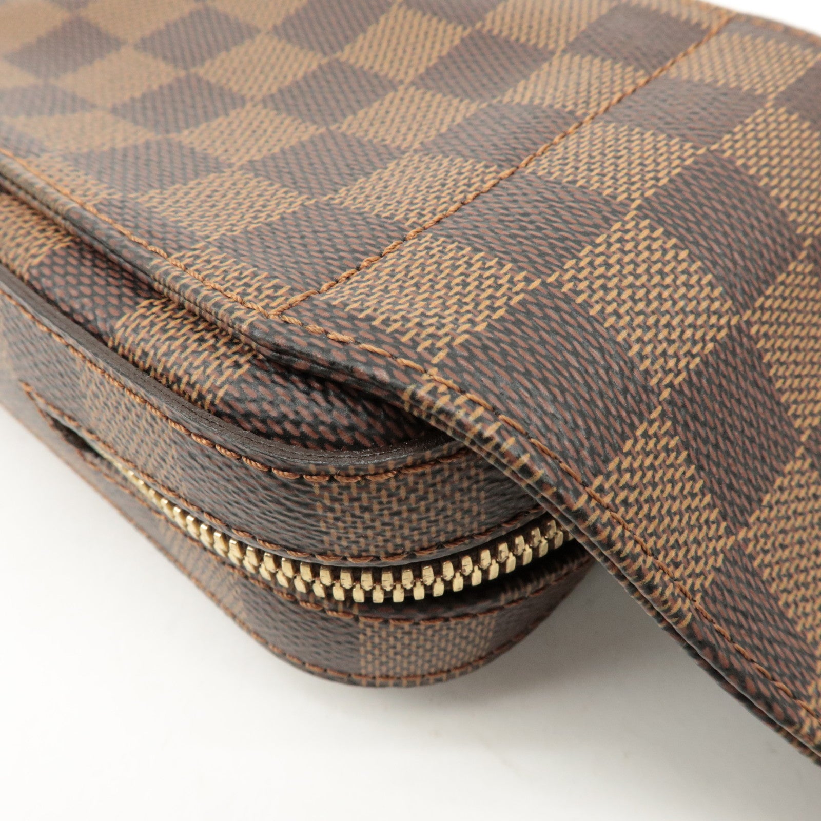 Louis Vuitton Damier Ebene Geronimos Crossbody Bag Waist Bag N51994 Used