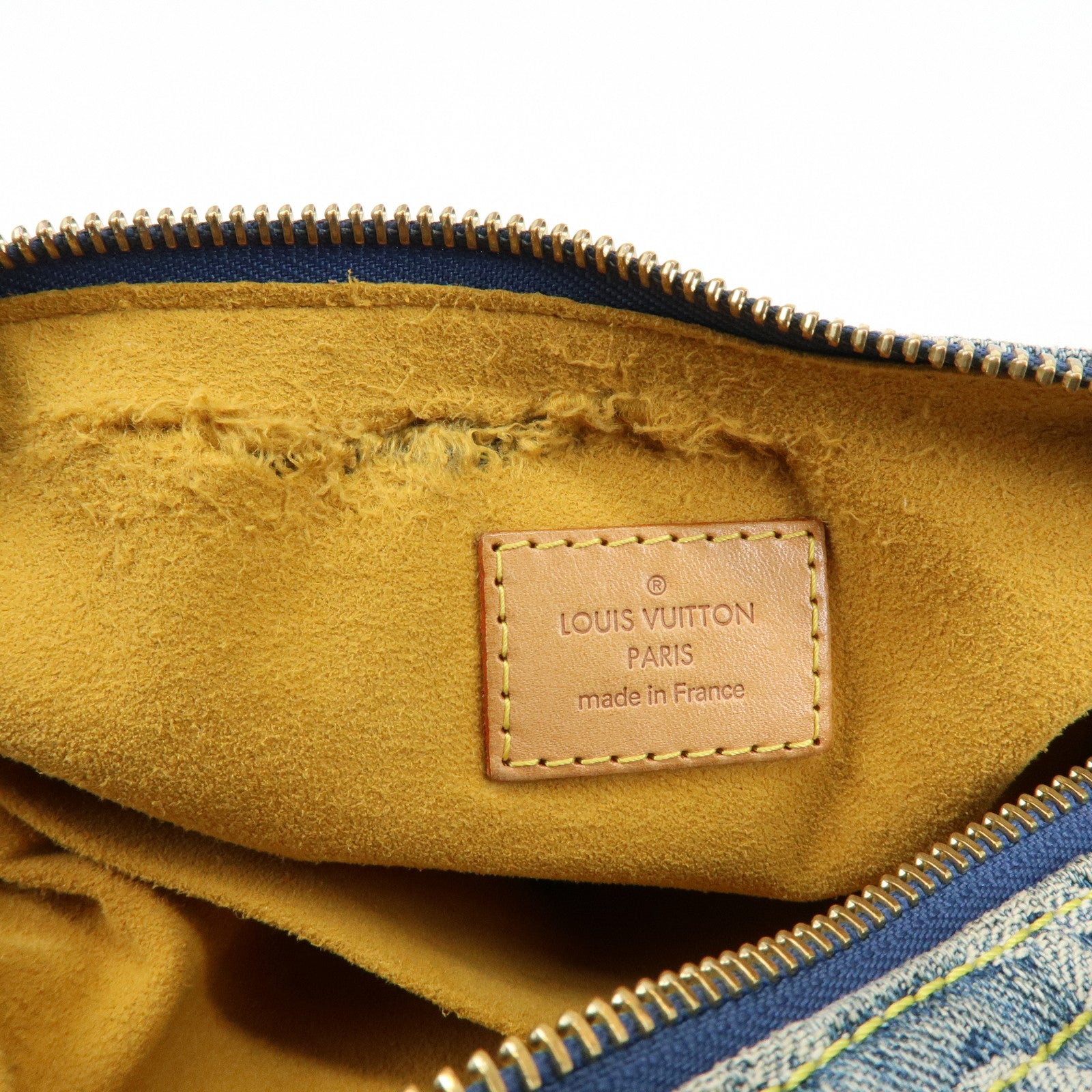 Louis Vuitton Monogram Denim Baggy PM 2Way Bag Shoulder Bag M95049