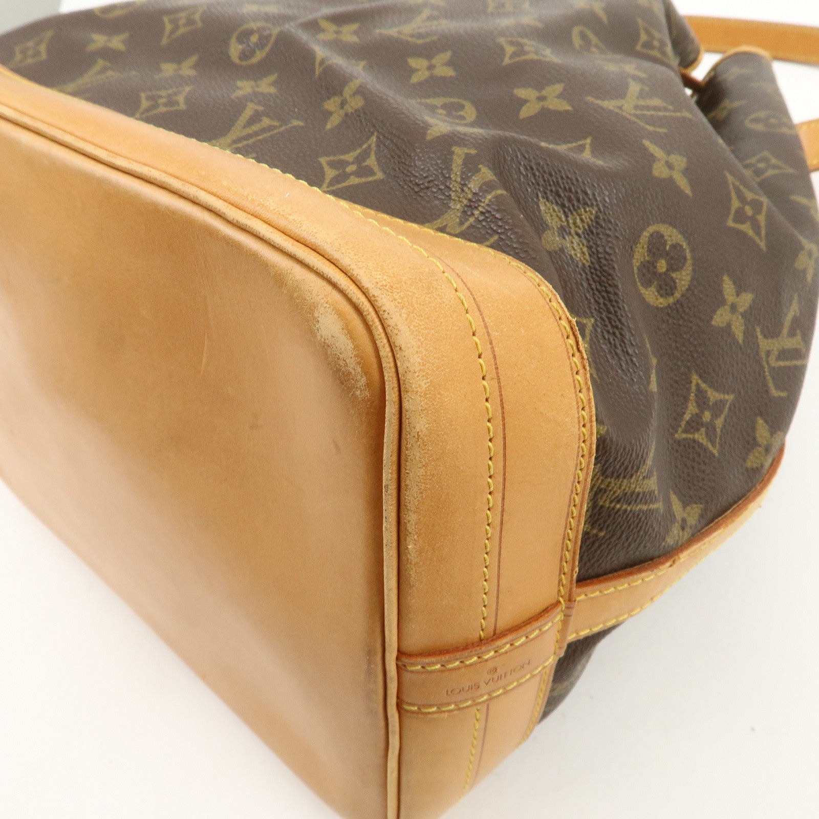 Louis Vuitton Monogram Noe Shoulder Bag Hand Bag Brown M42224