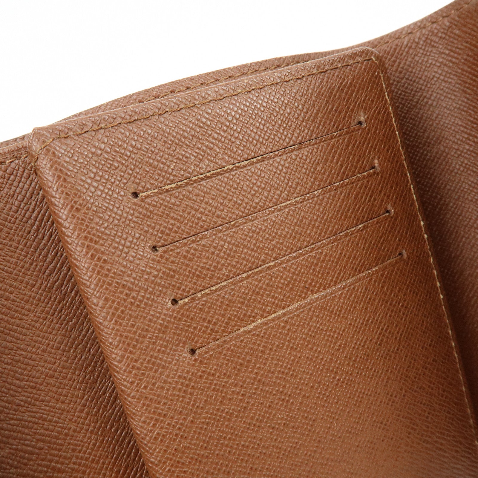 Louis Vuitton Monogram Portefeuille Alexandra Wallet Brown M60047