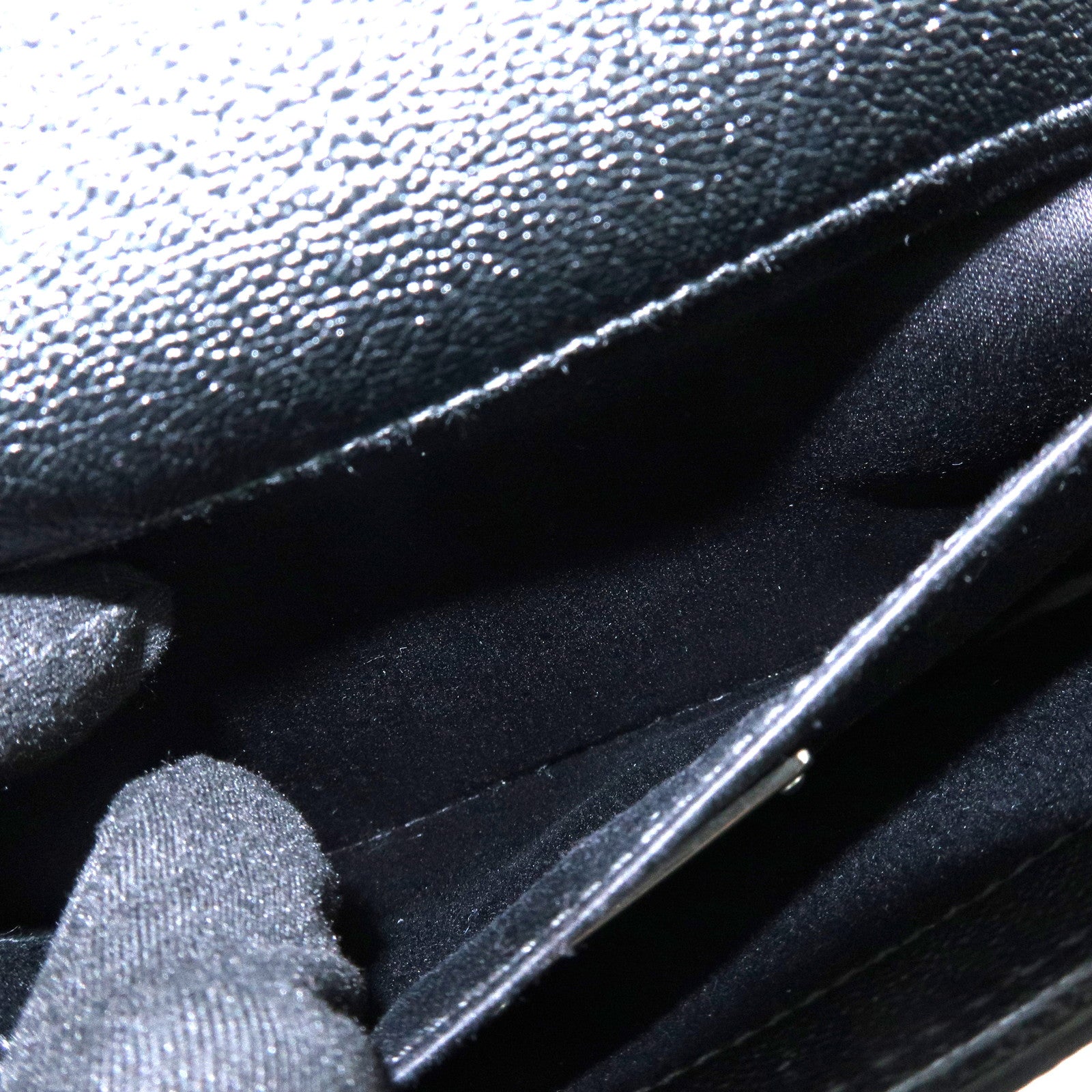 MIU MIU Chain Shoulder Bag Crossbody Bag Black 5BD153