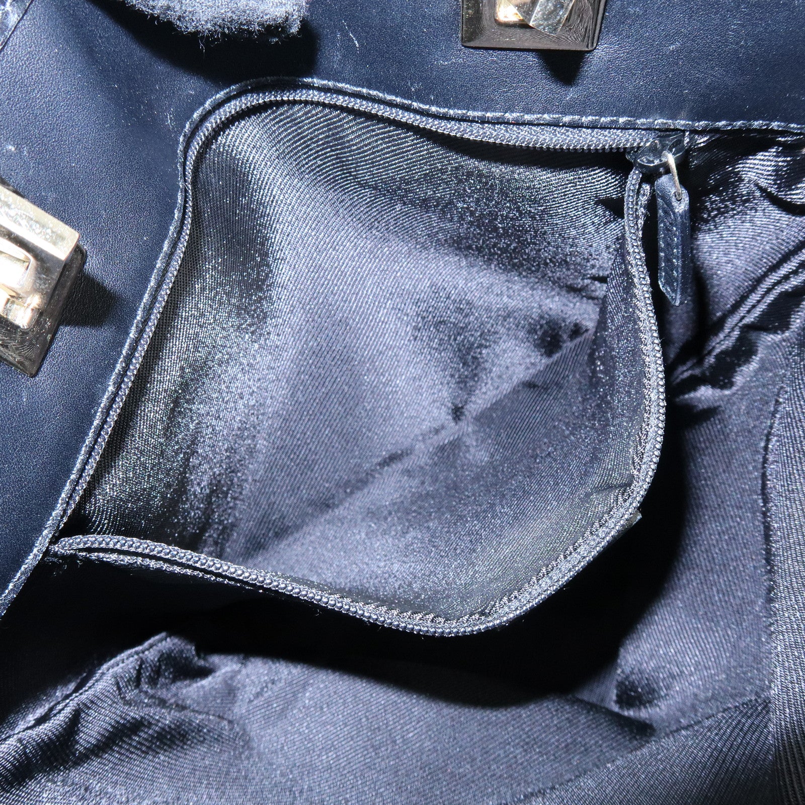 GUCCI GG Canvas Leather Tote Bag Hand Bag Beige Black 0021099