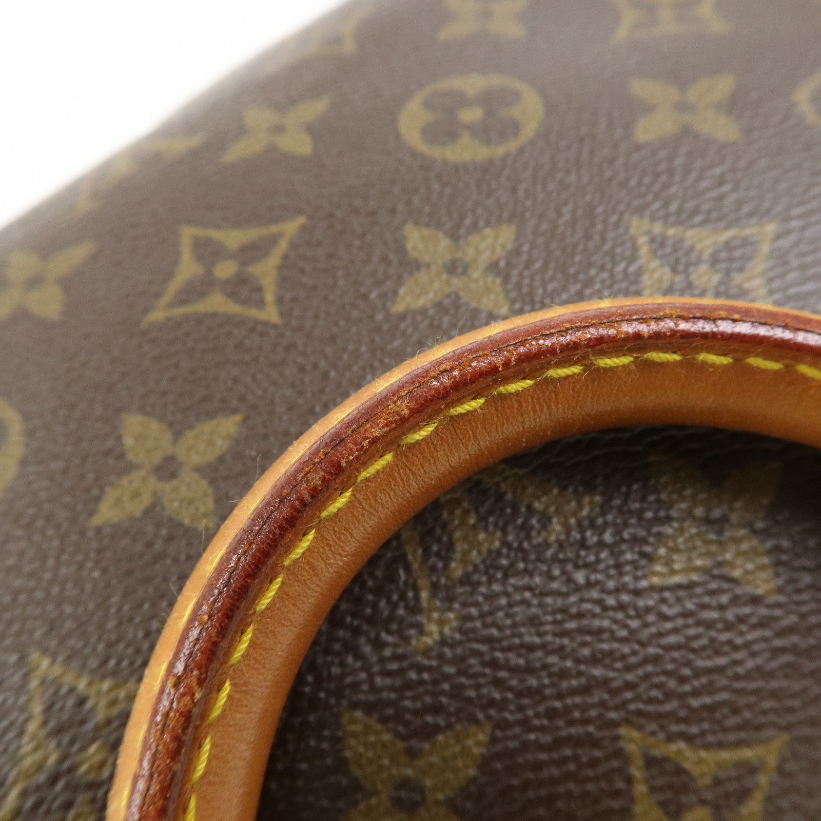 Louis Vuitton Monogram Speedy 40 Hand Bag Boston Bag Brown M41522
