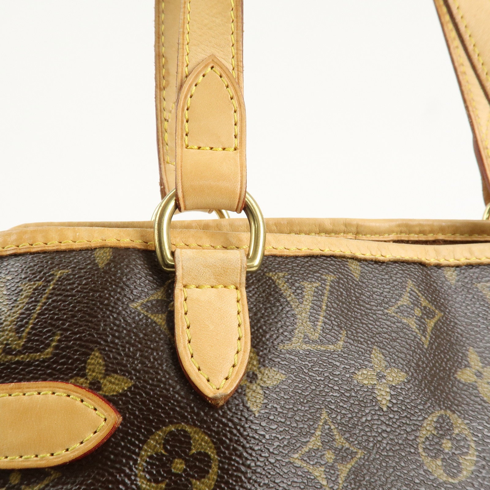 Louis Vuitton Monogram Canvas Batignolles Vertical Tote Bag M51153 Used