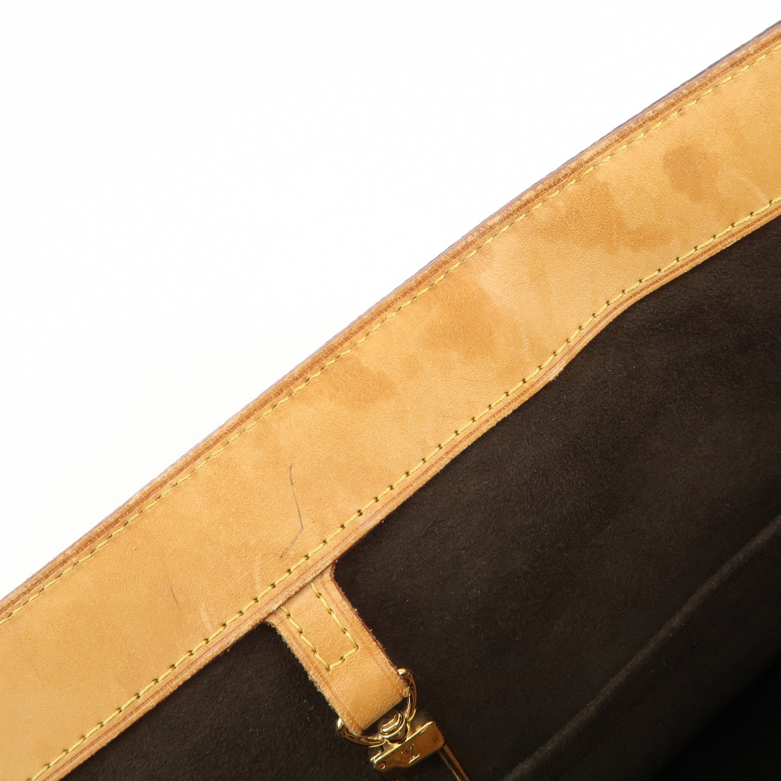 Louis Vuitton Monogram Wilshire MM Tote Bag Brown M45644