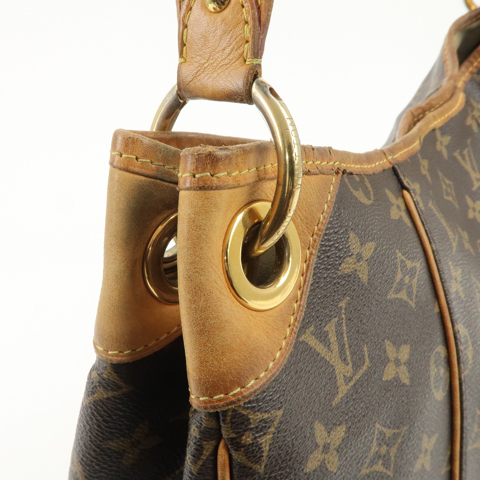 Louis Vuitton Monogram Galliera PM Shoulder Bag Brown M56382